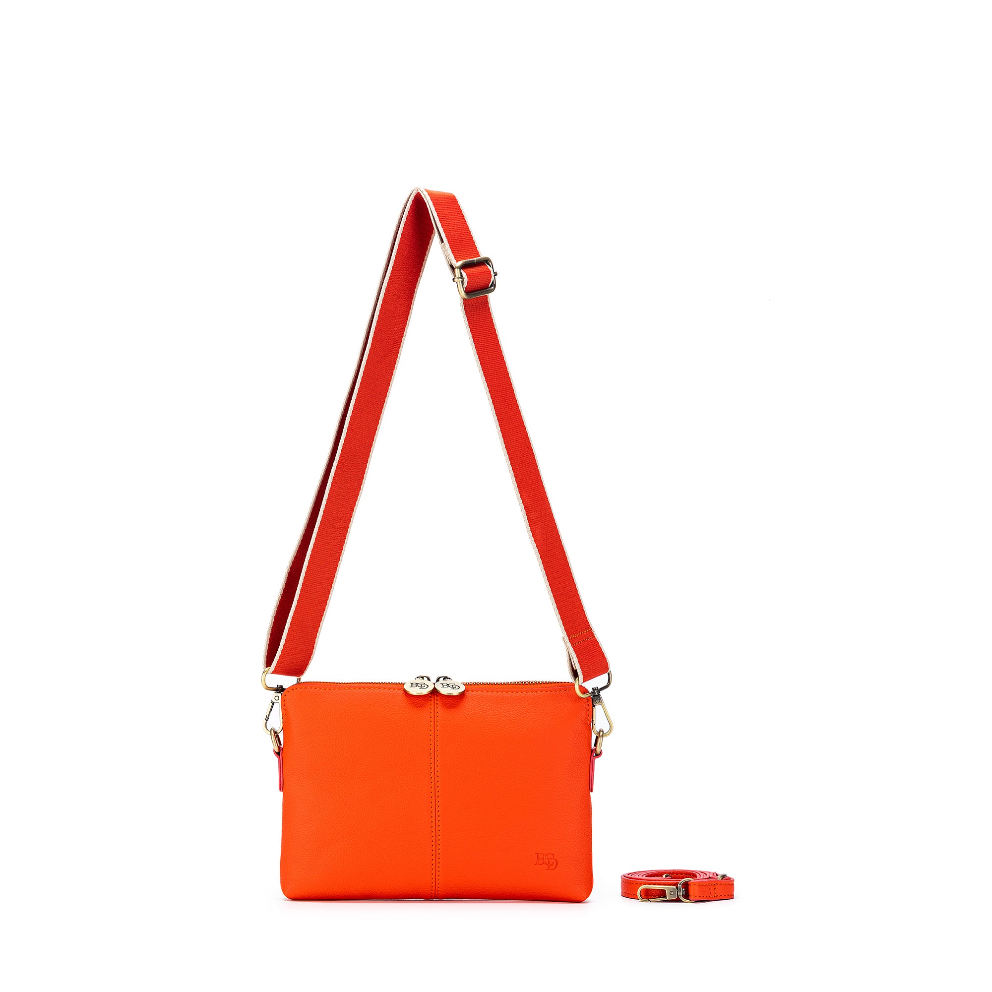 Kiara Orange Crossbody/Clutch