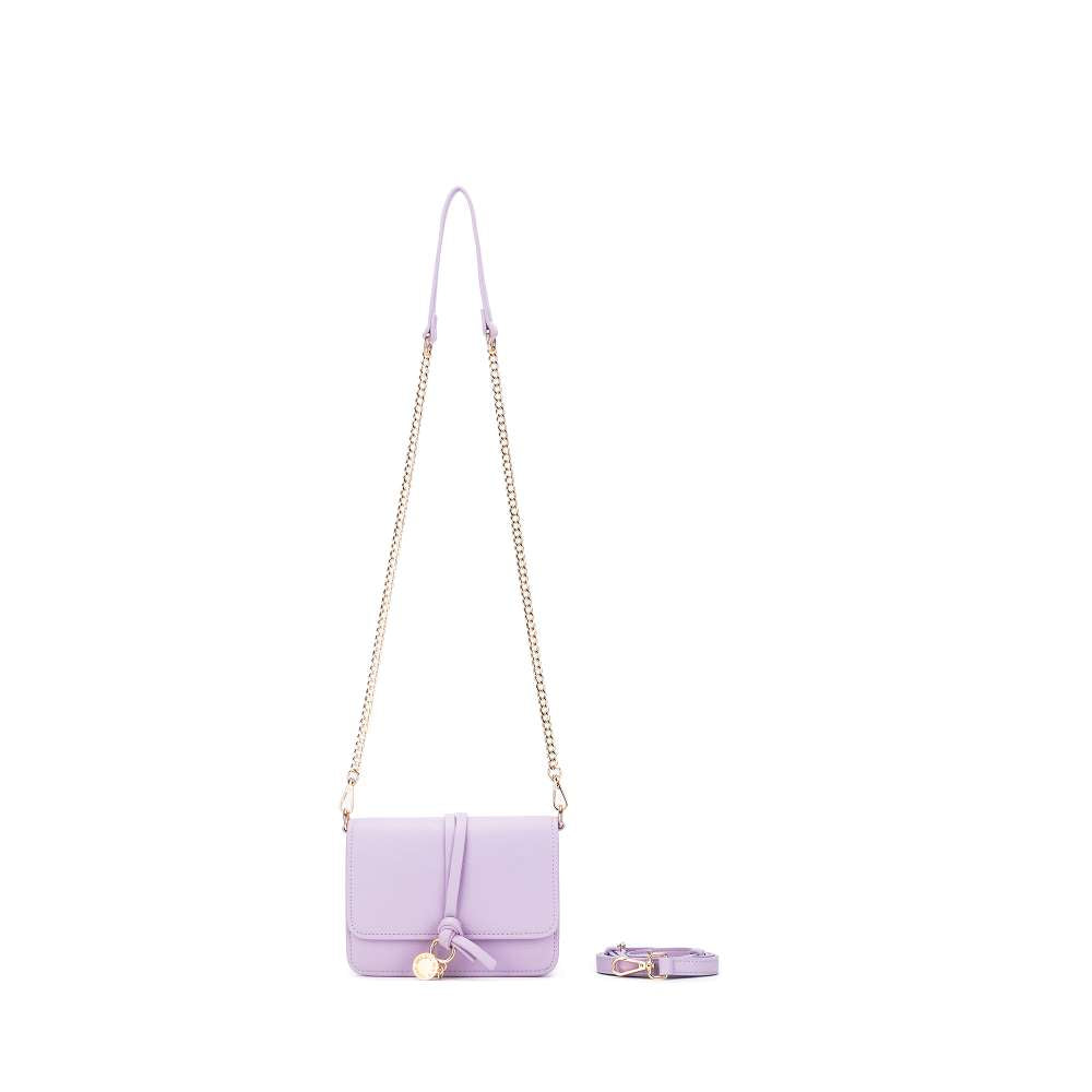 Gigi Lilac Crossbody Bag