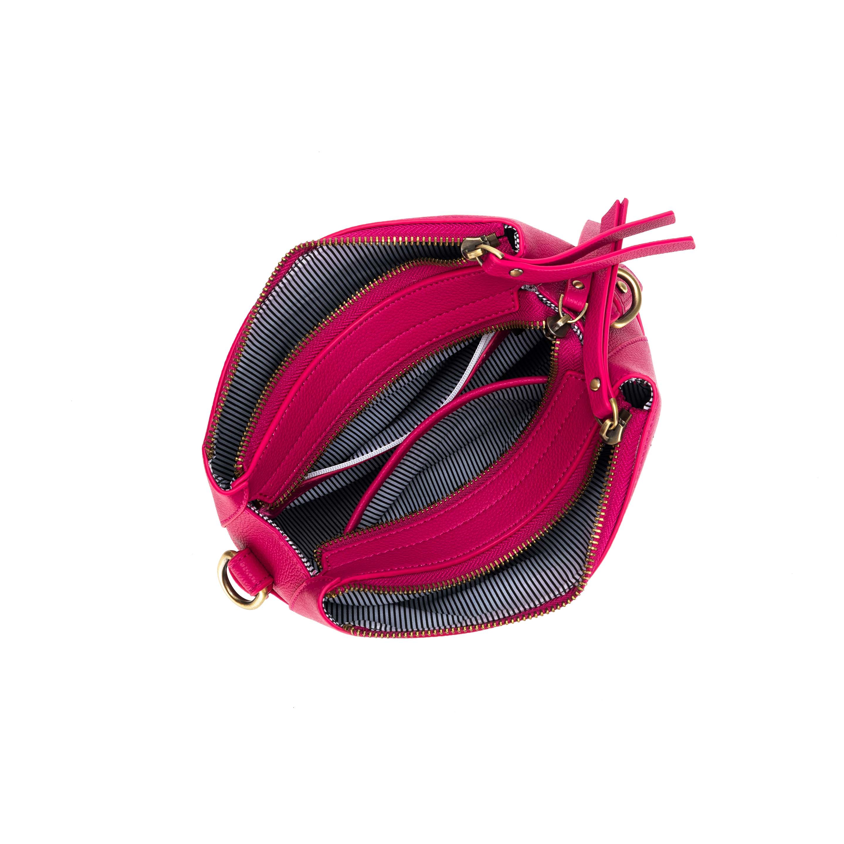 Daniella Magenta Crossbody