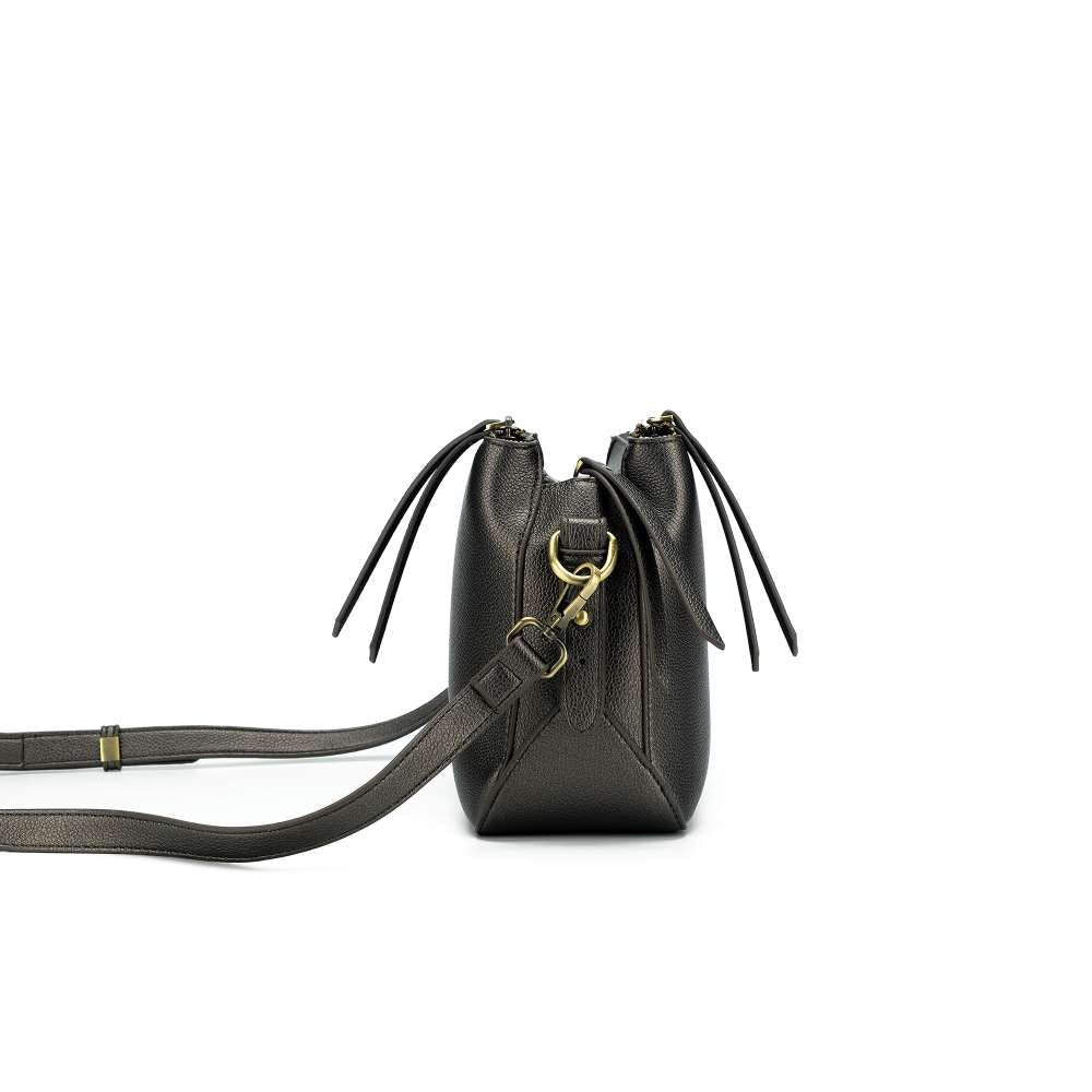 Daniella Pewter Crossbody