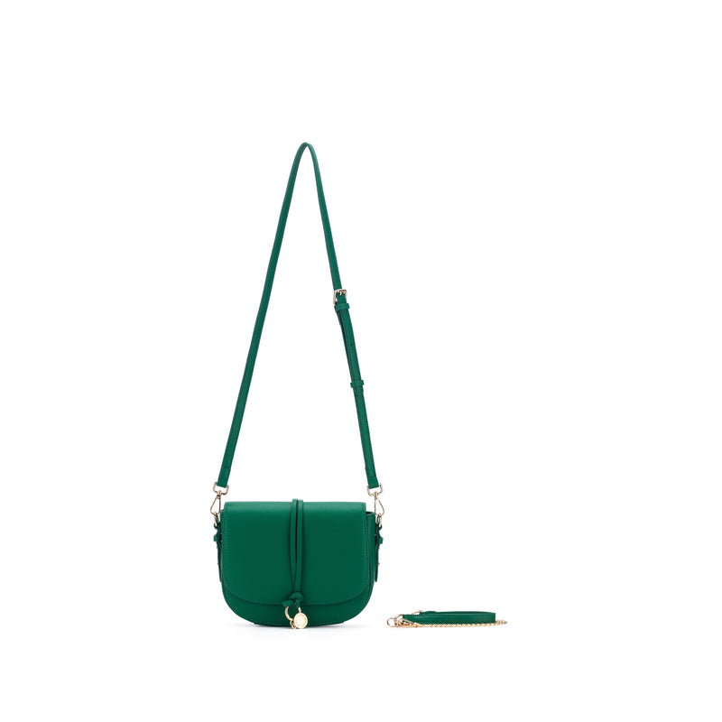 Antonia Green Crossbody Bag