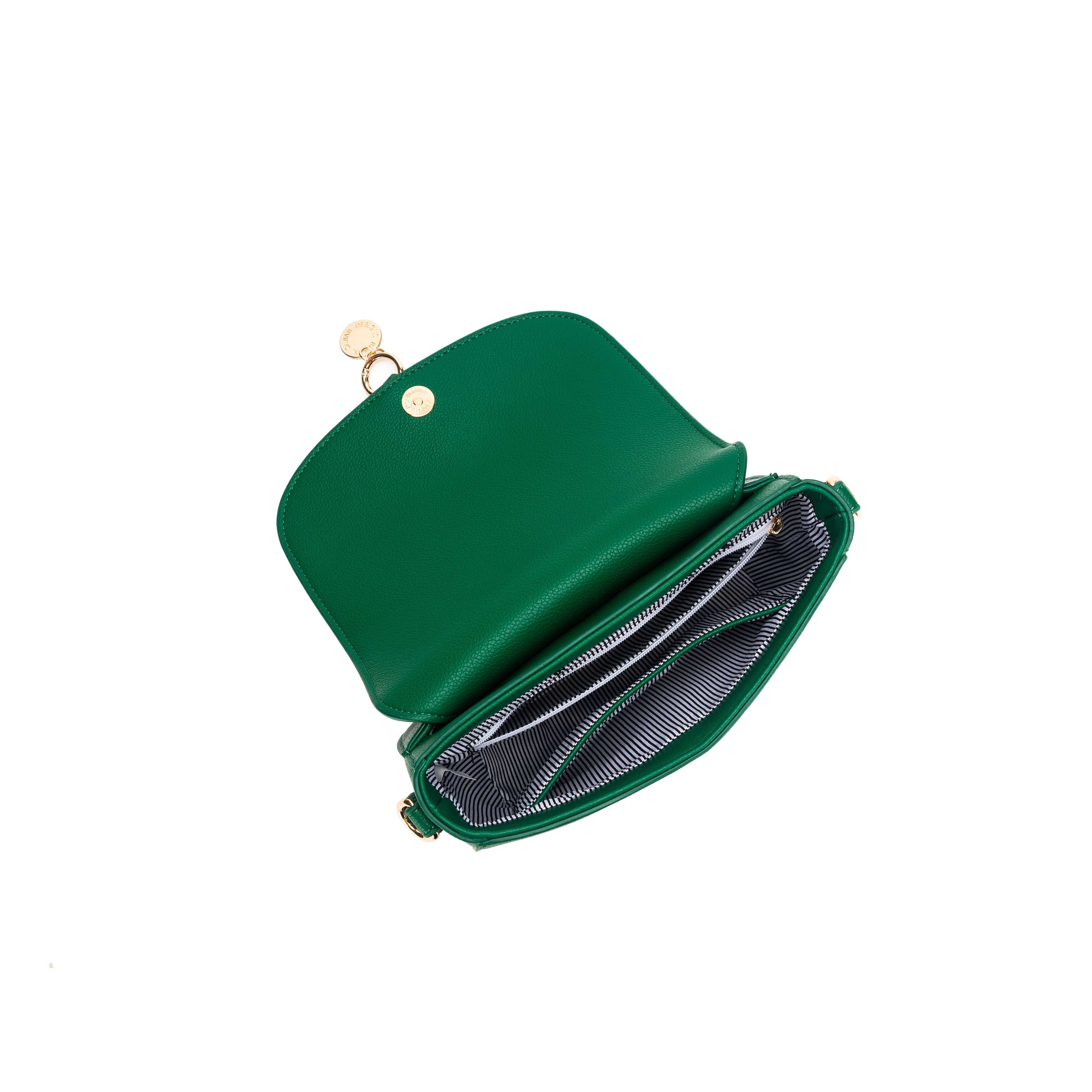 Antonia Green Crossbody Bag