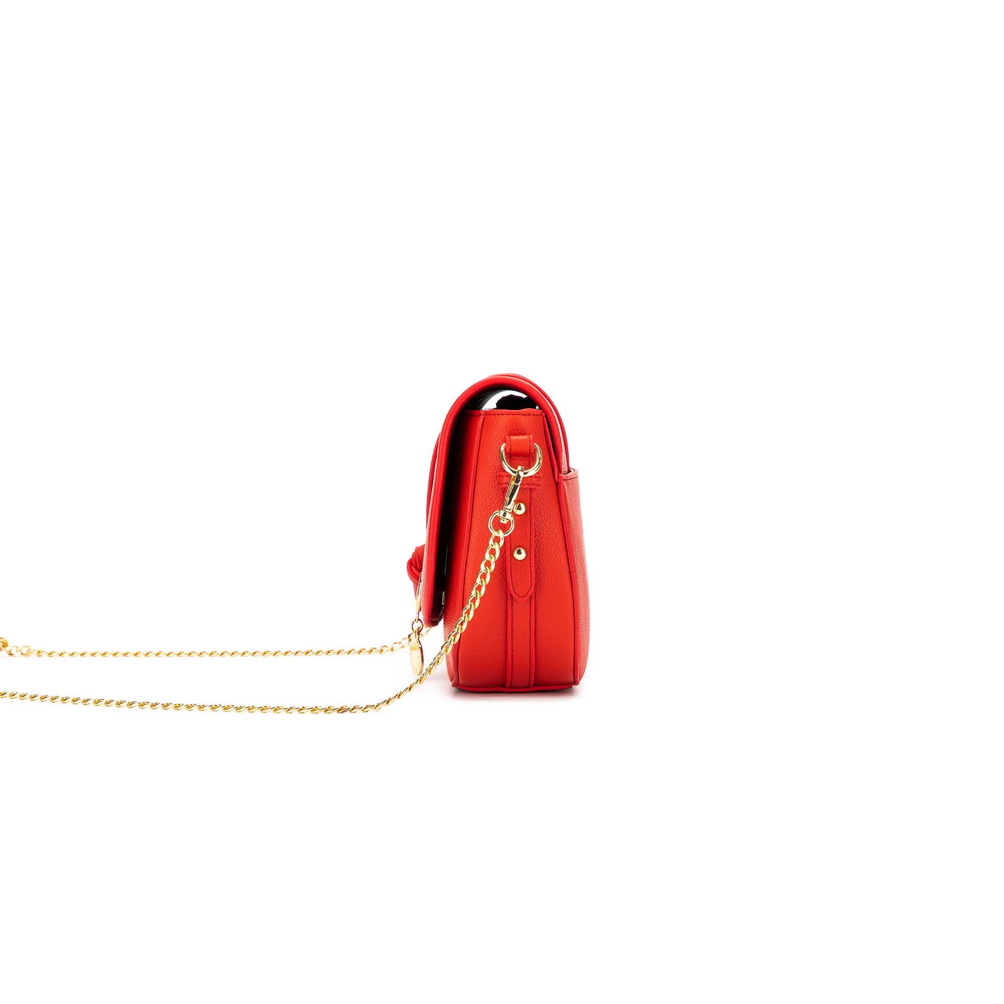 Antonia Red Crossbody Bag