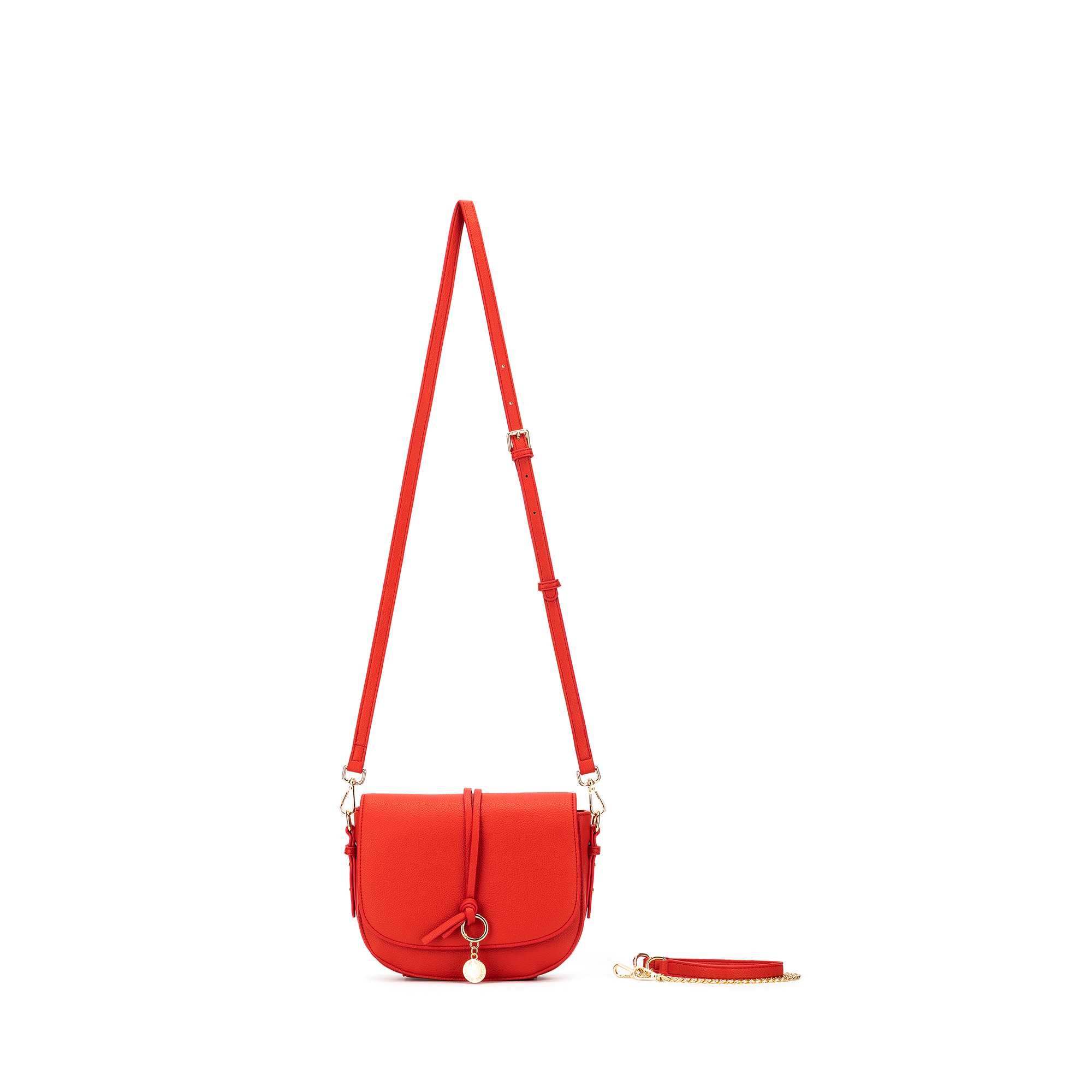 Antonia Red Crossbody Bag