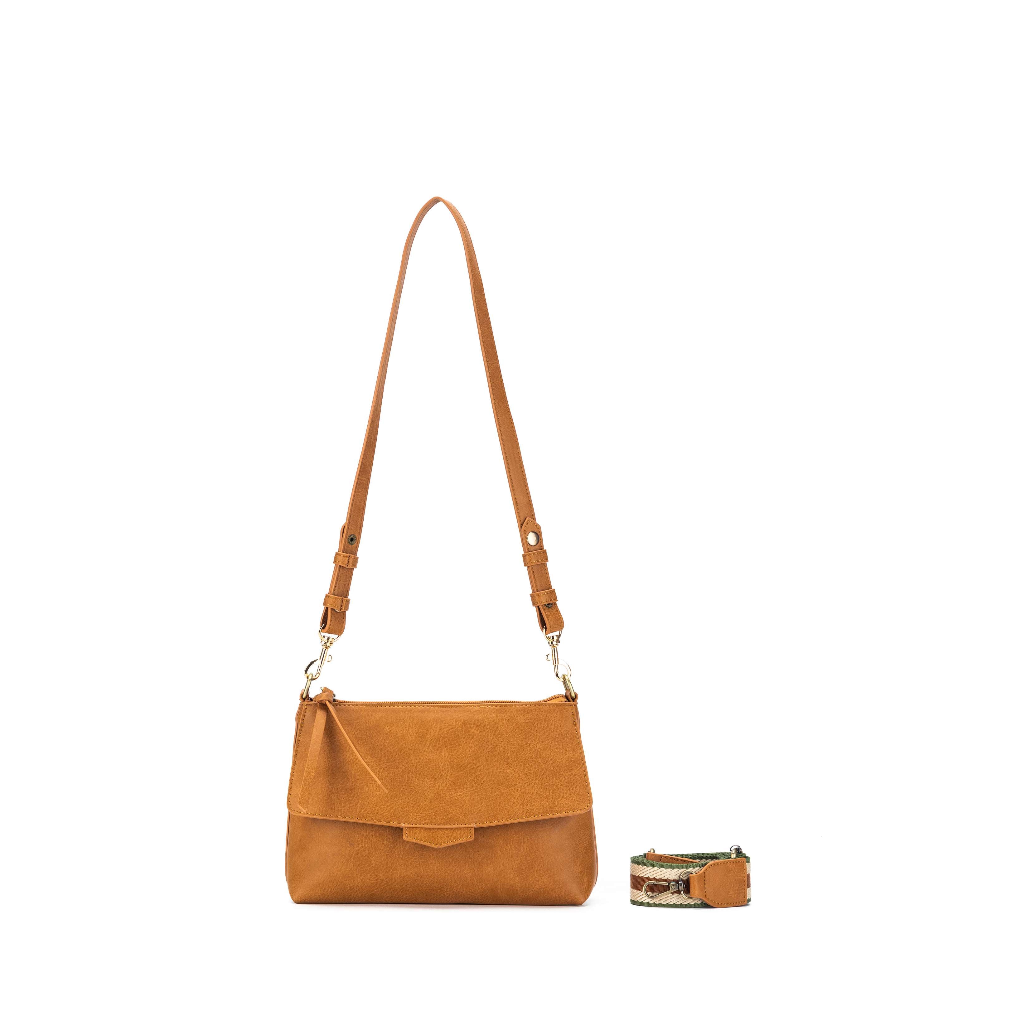 Alessia Tan Crossbody Bag