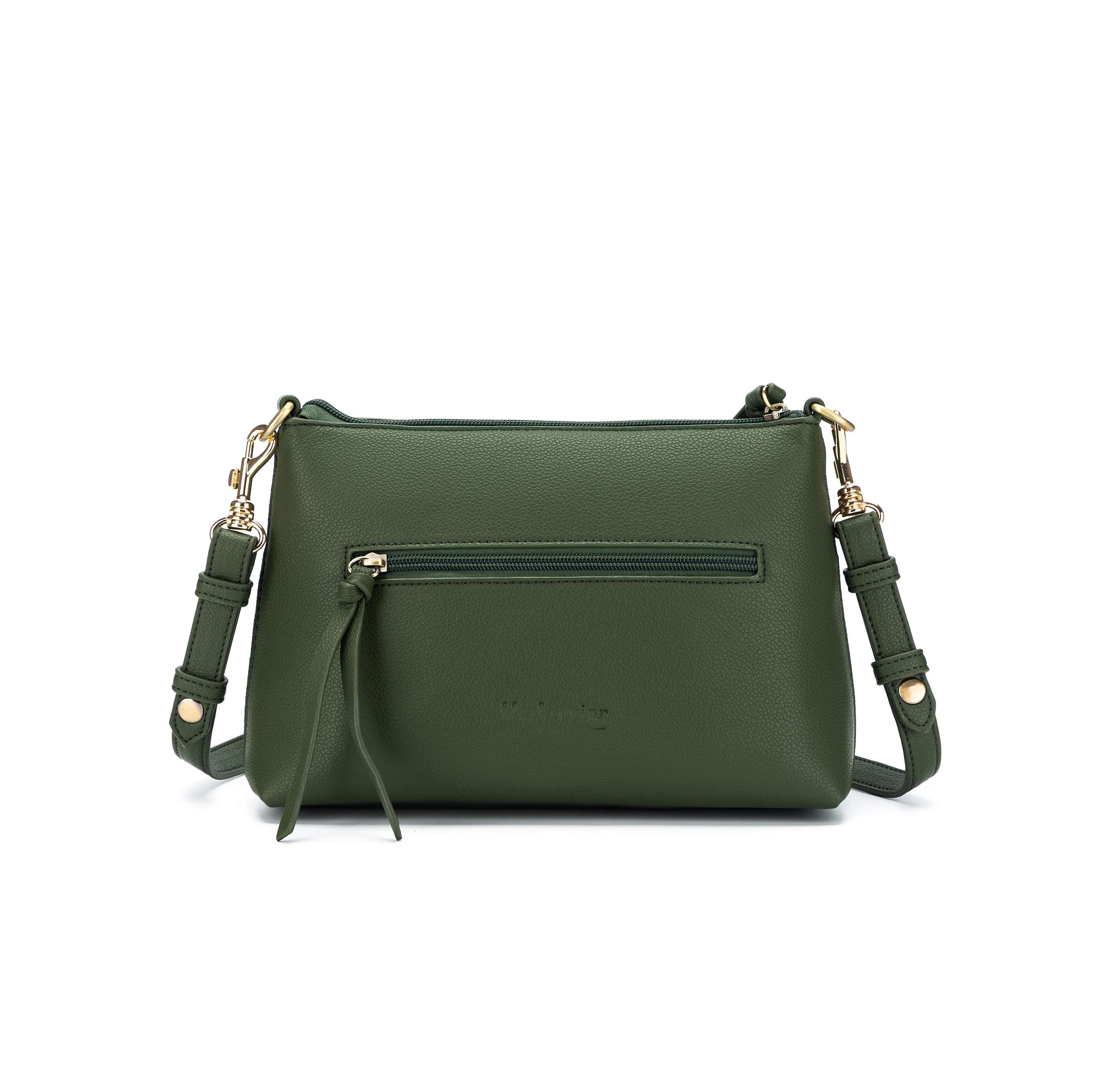 Alessia  Dark Olive Crossbody Bag