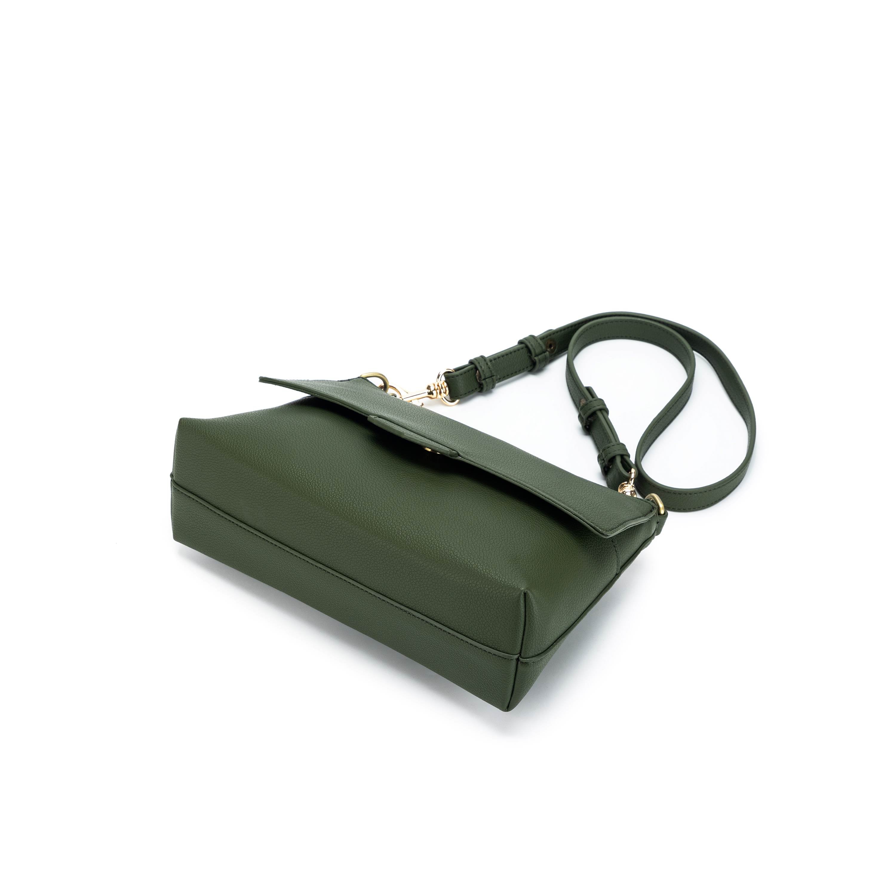 Alessia  Dark Olive Crossbody Bag