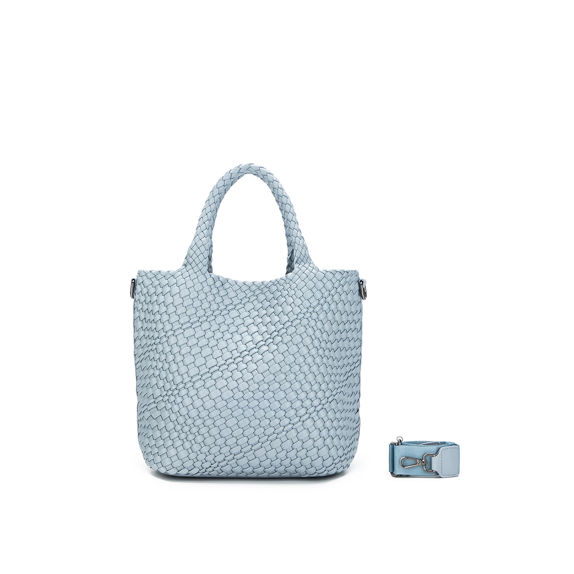 Amali Chambray 2 Piece Handbag Set