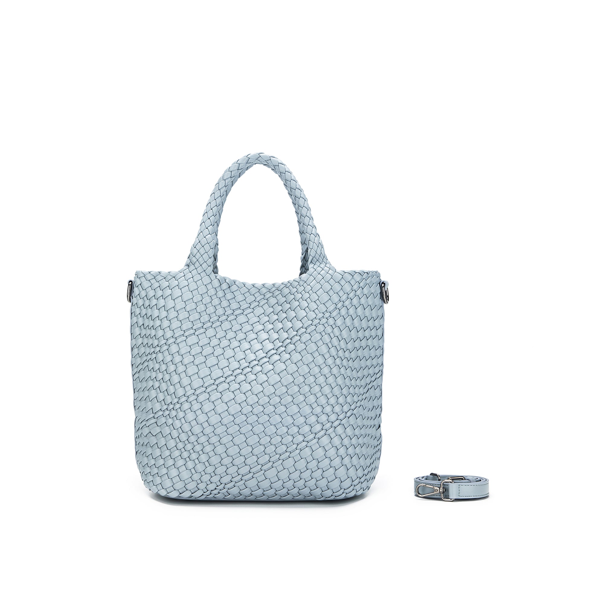 Amali Chambray 2 Piece Handbag Set