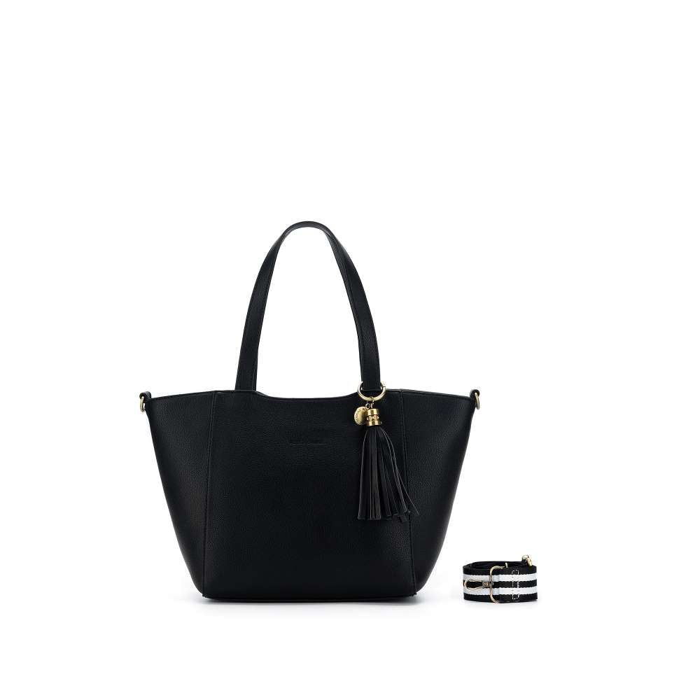 Liana 3 Piece Handbag Set Black