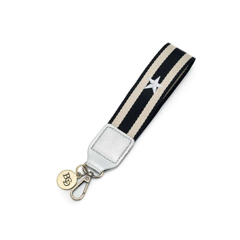 Bee Strap Long Black and White