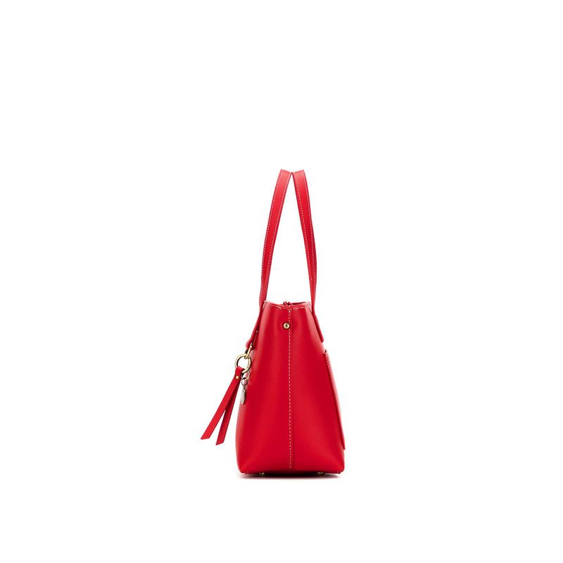Tara Red 3 Piece Handbag Set