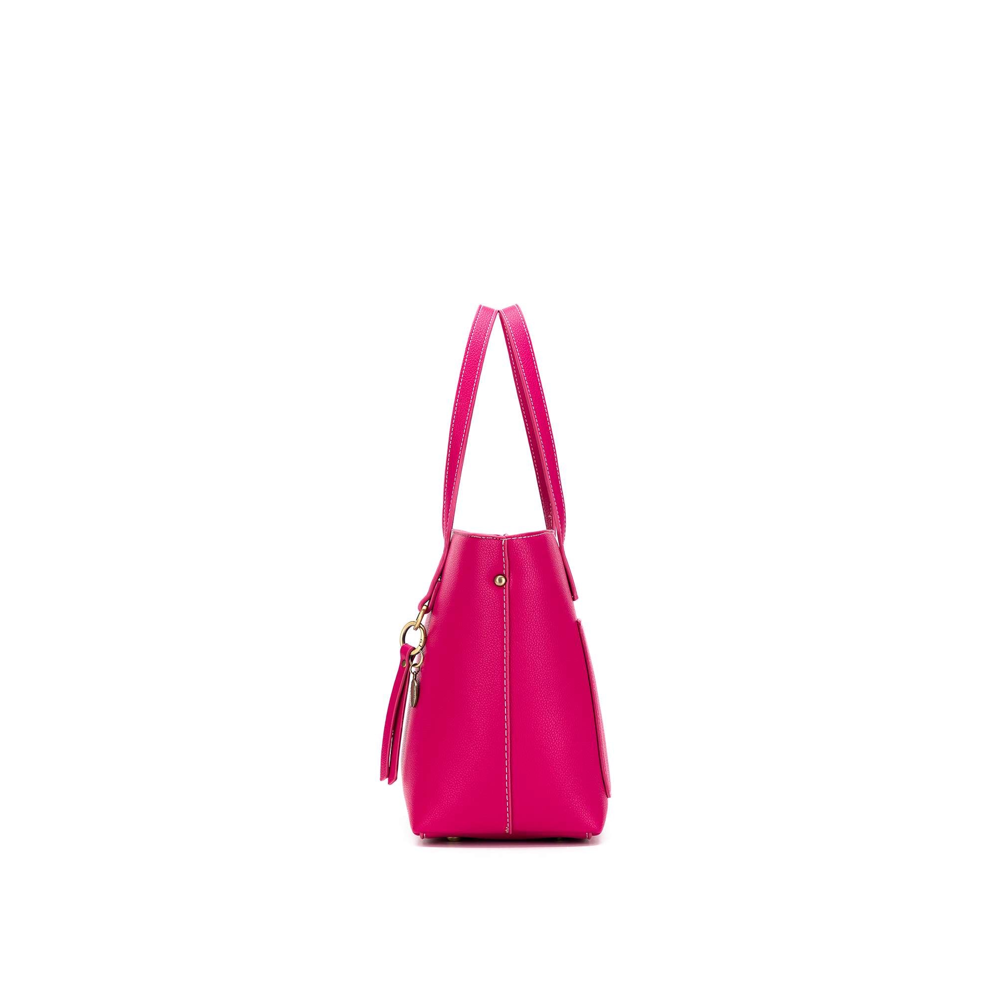 Tara Magenta 3 Piece Handbag Set