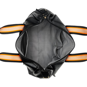 Tuscany Black & Orange Travel / Work  Bag