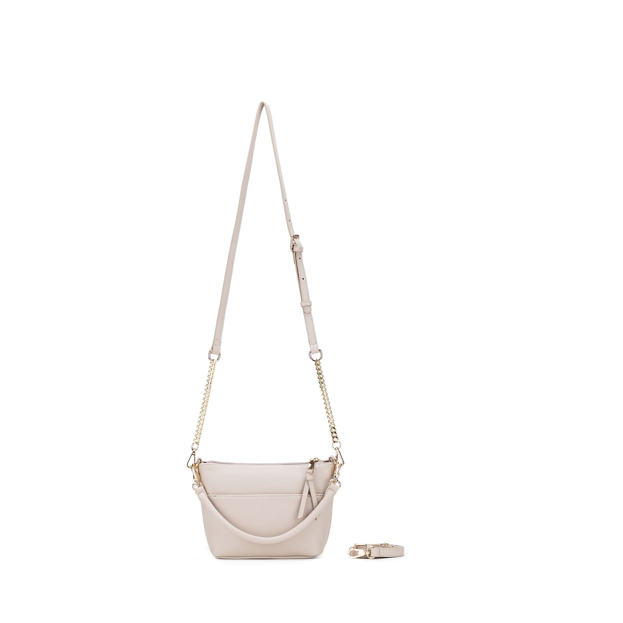 Alice Oatmeal Top Handle Crossbody Bag