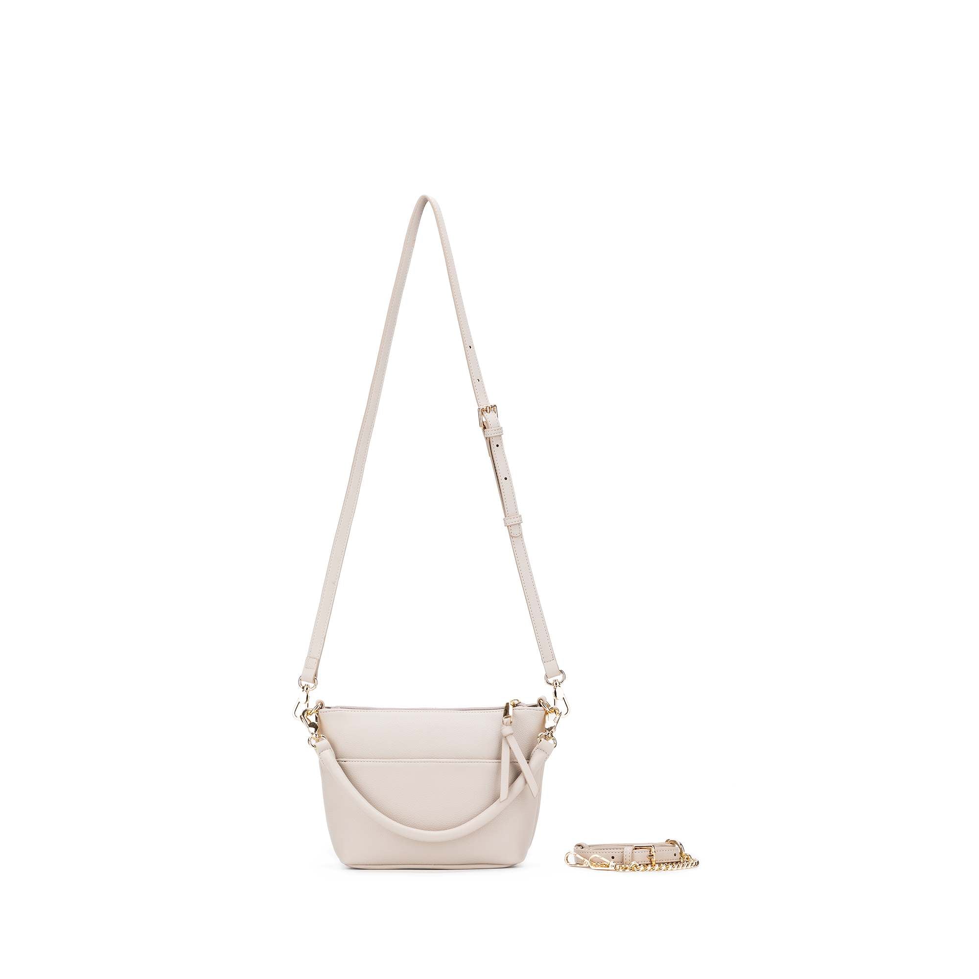 Alice Oatmeal Top Handle Crossbody Bag