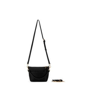 Alice Black Top Handle Crossbody Bag