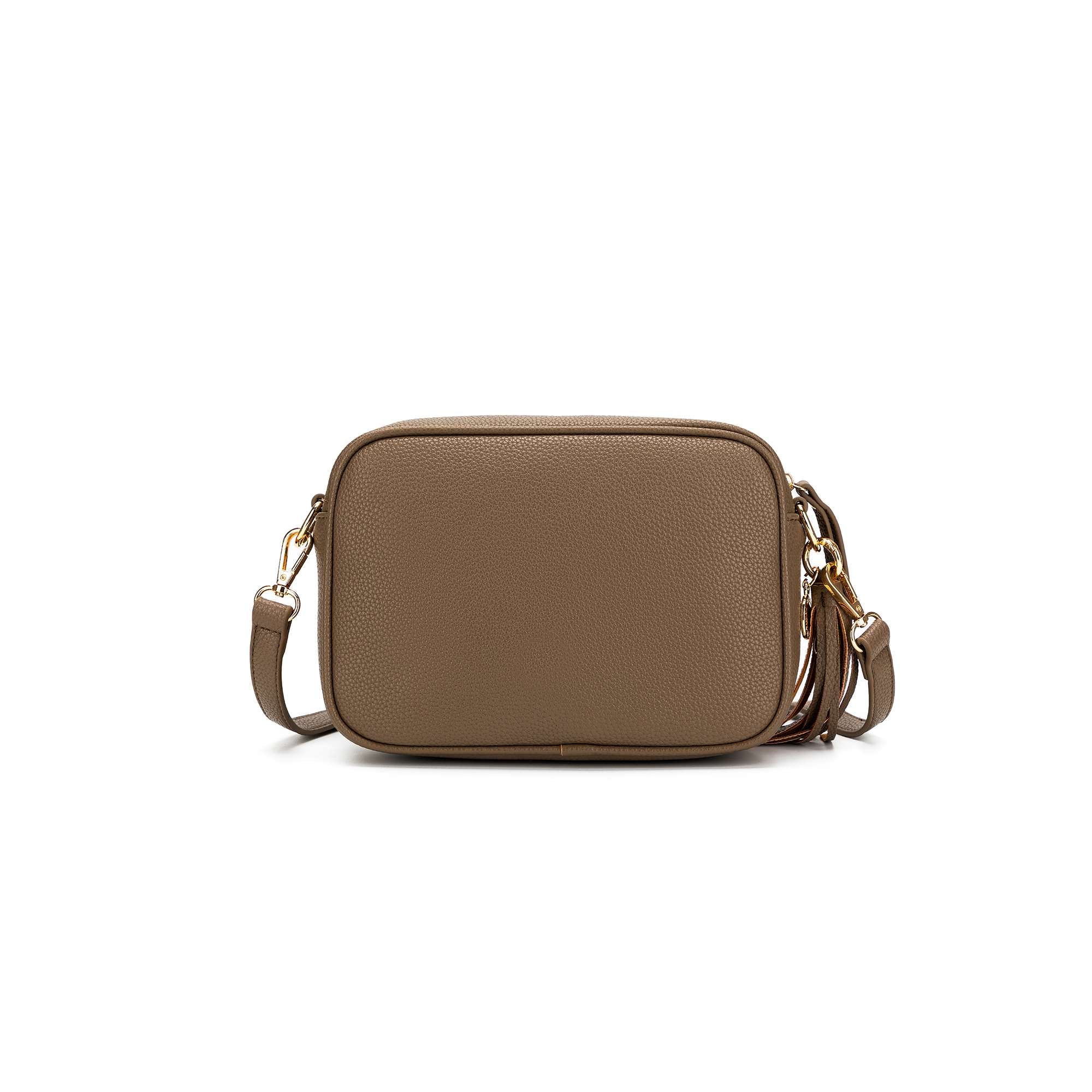 Indie Dark Taupe Crossbody Bag