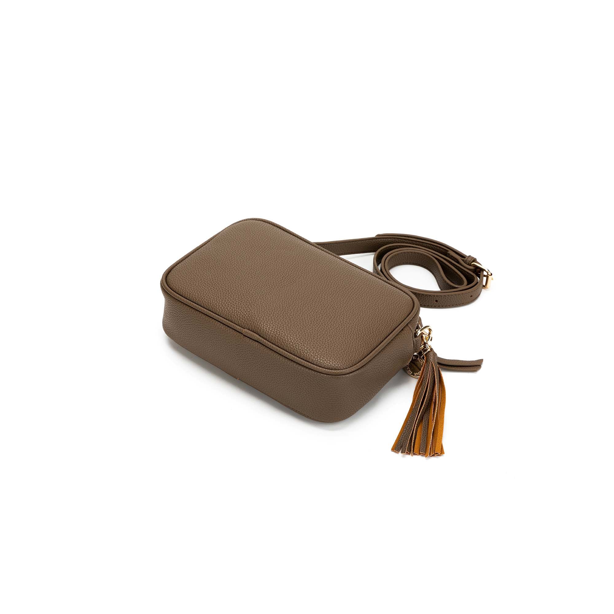 Indie Dark Taupe Crossbody Bag