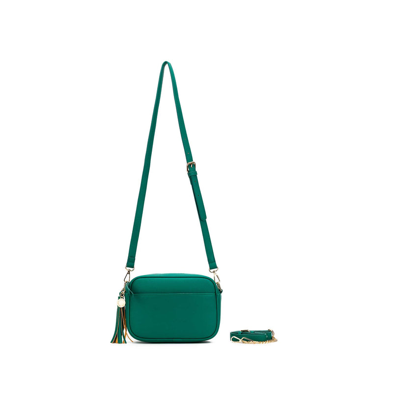 Indie Green Crossbody Bag