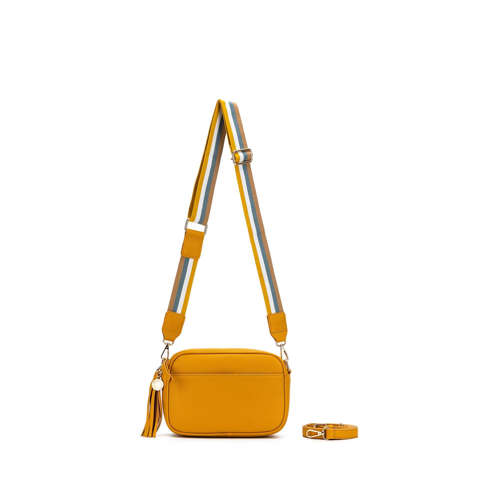 Indie Mustard Crossbody Bag