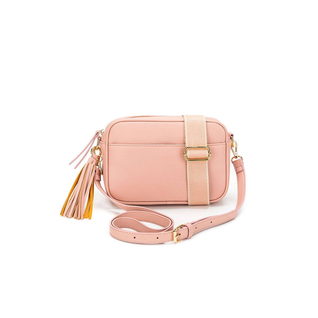 Fashion Girl Crossbody Purse Bag Shoulder Bag Multi Pocket Zipper Purse  Gift - Light Pink - Walmart.com