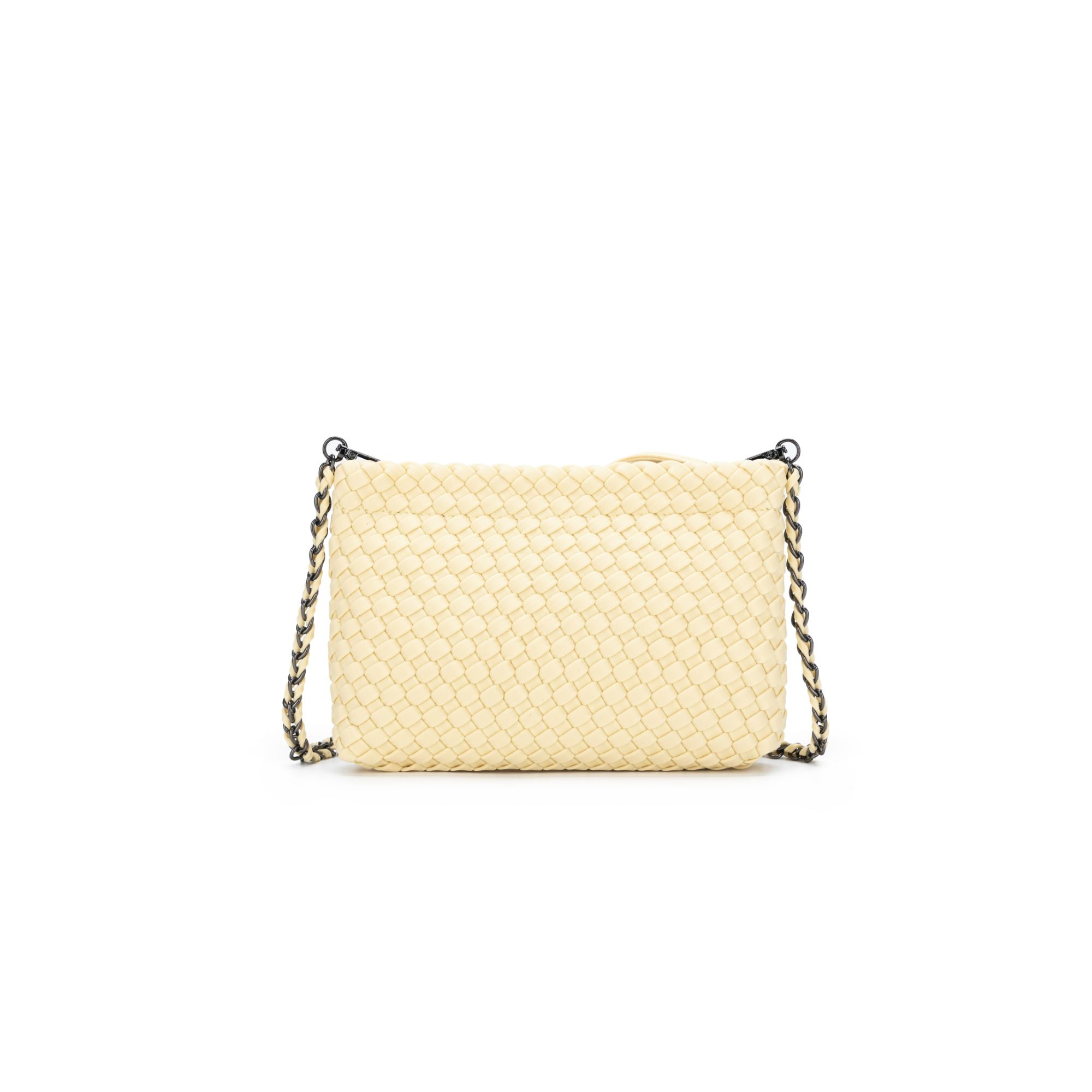 Aria Lemon Clutch Crossbody Bag