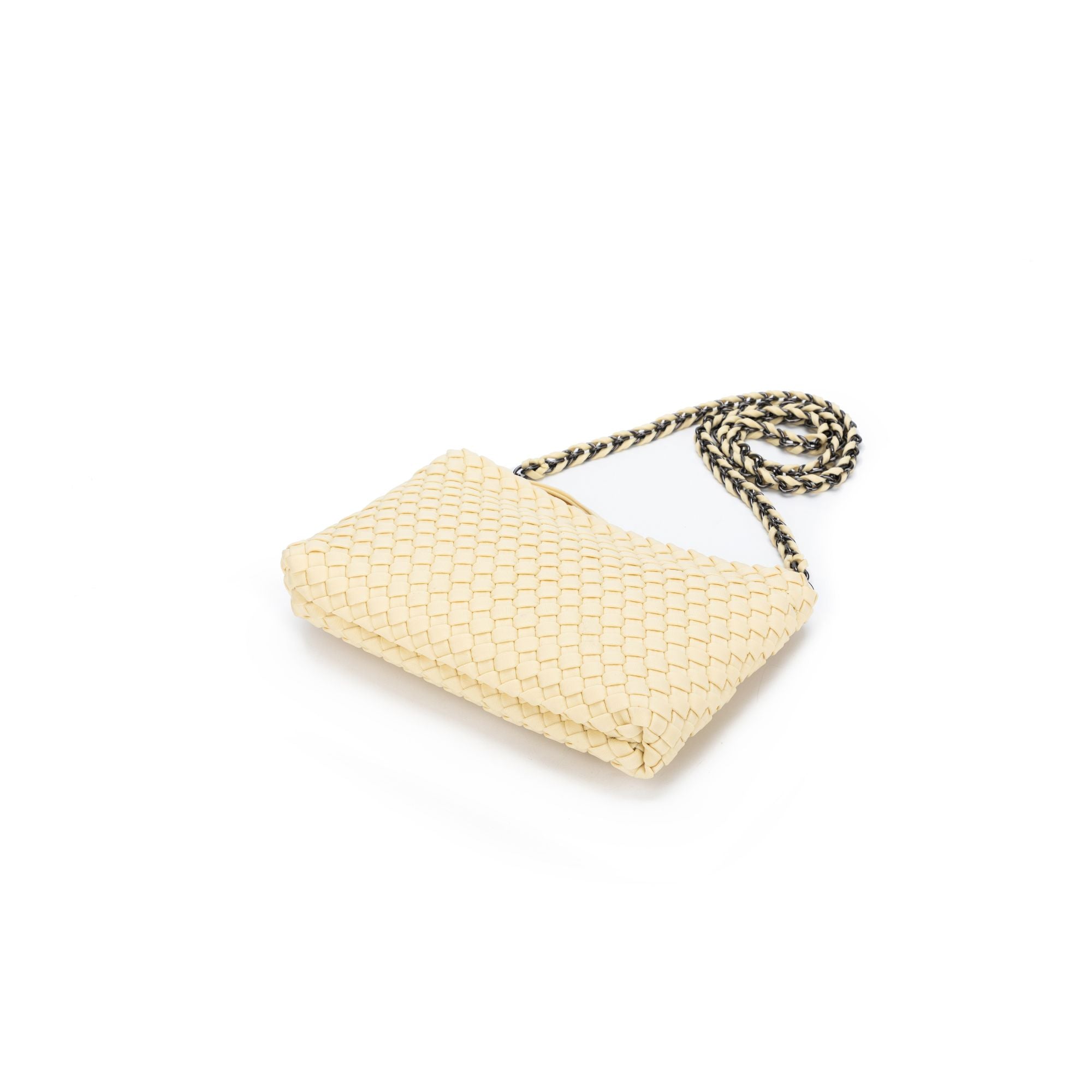 Aria Lemon Clutch Crossbody Bag