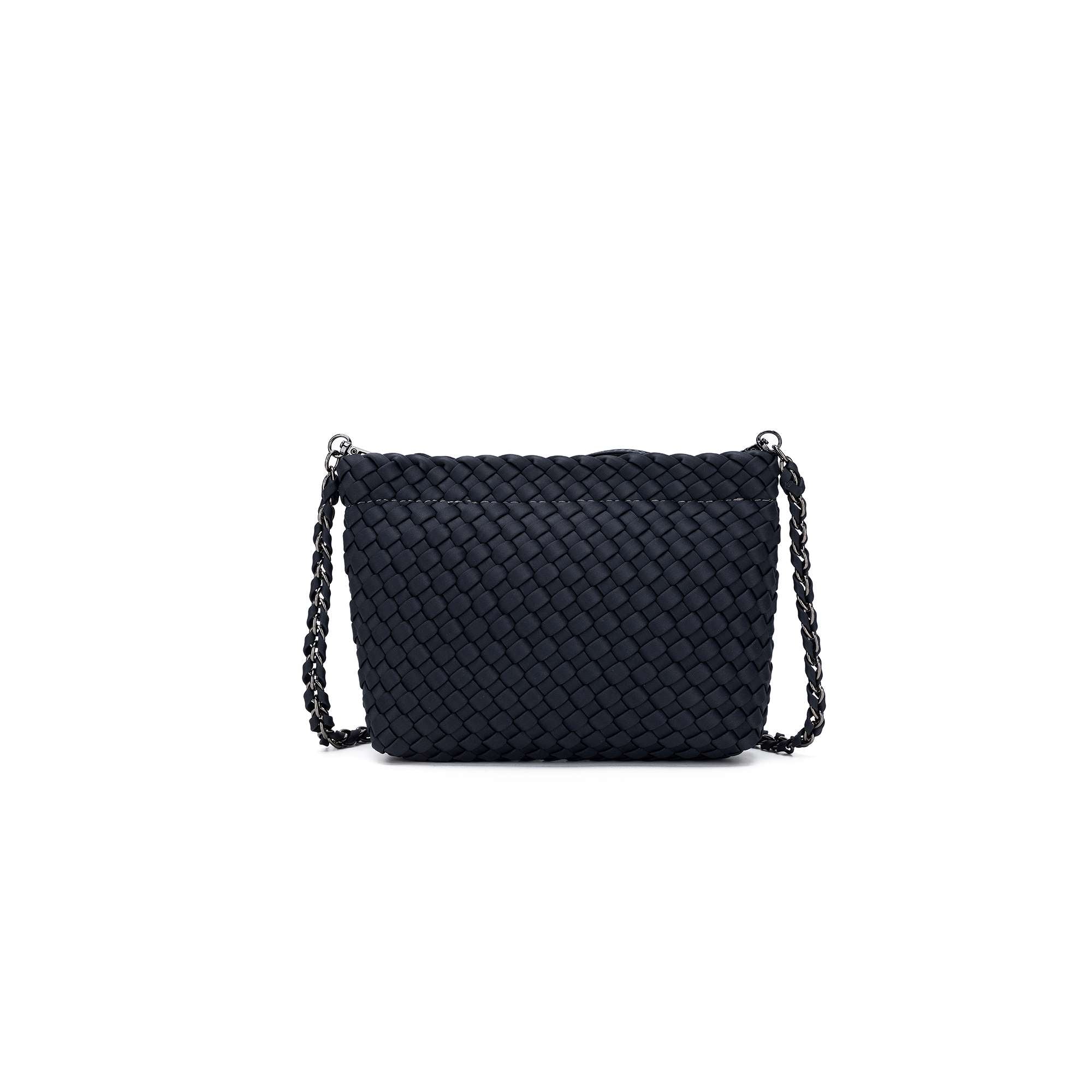 Aria Charcoal Clutch Crossbody Bag