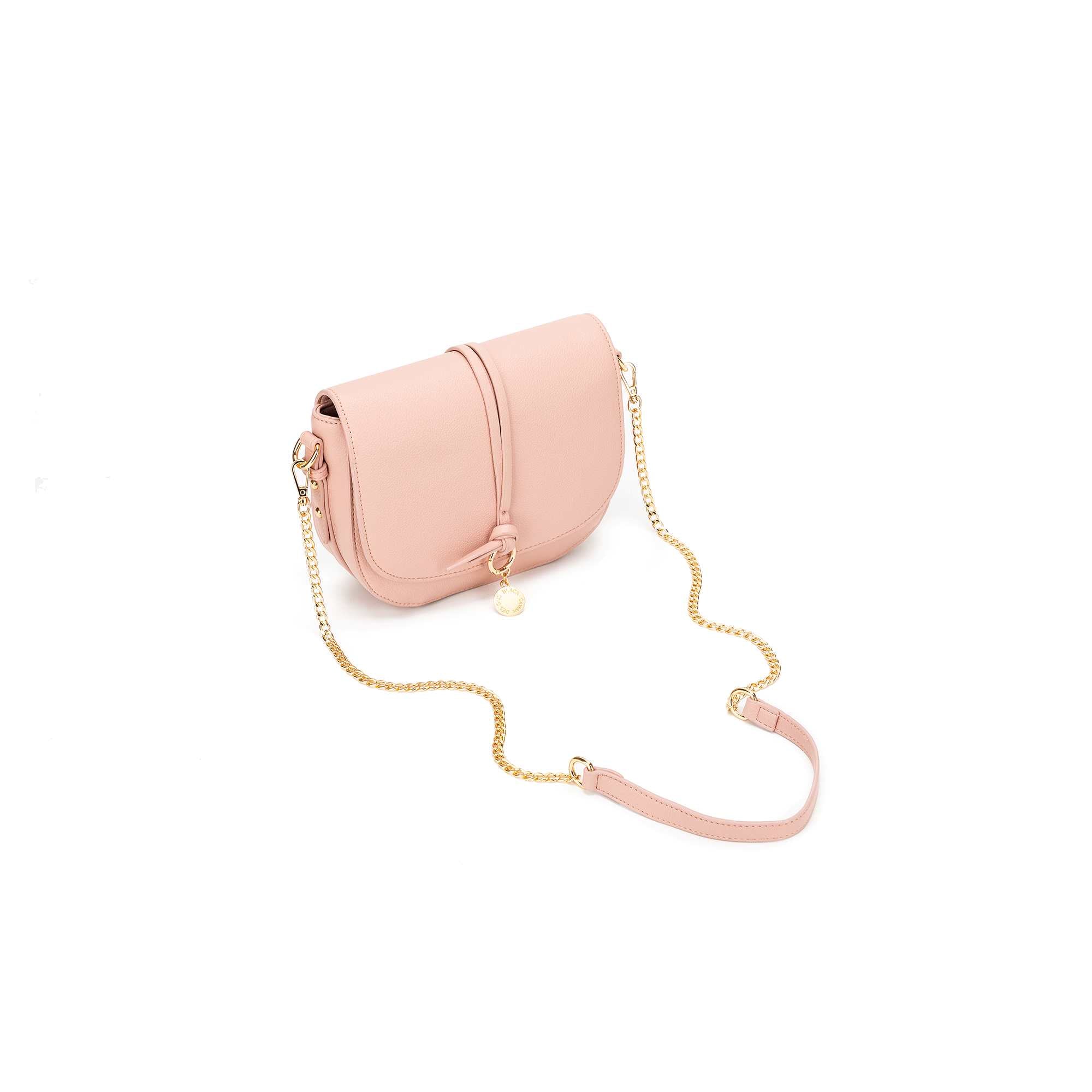 Antonia Blush Pink Crossbody Bag