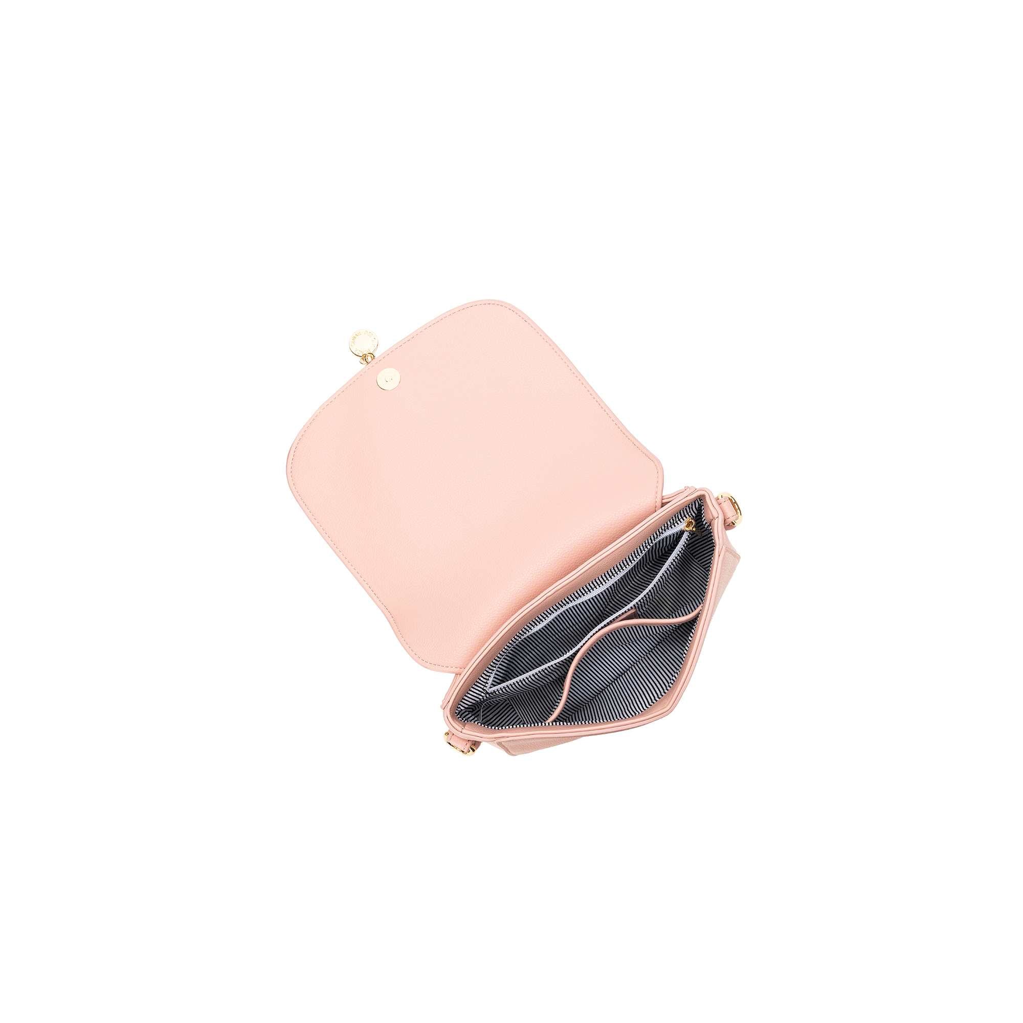 Antonia Blush Pink Crossbody Bag