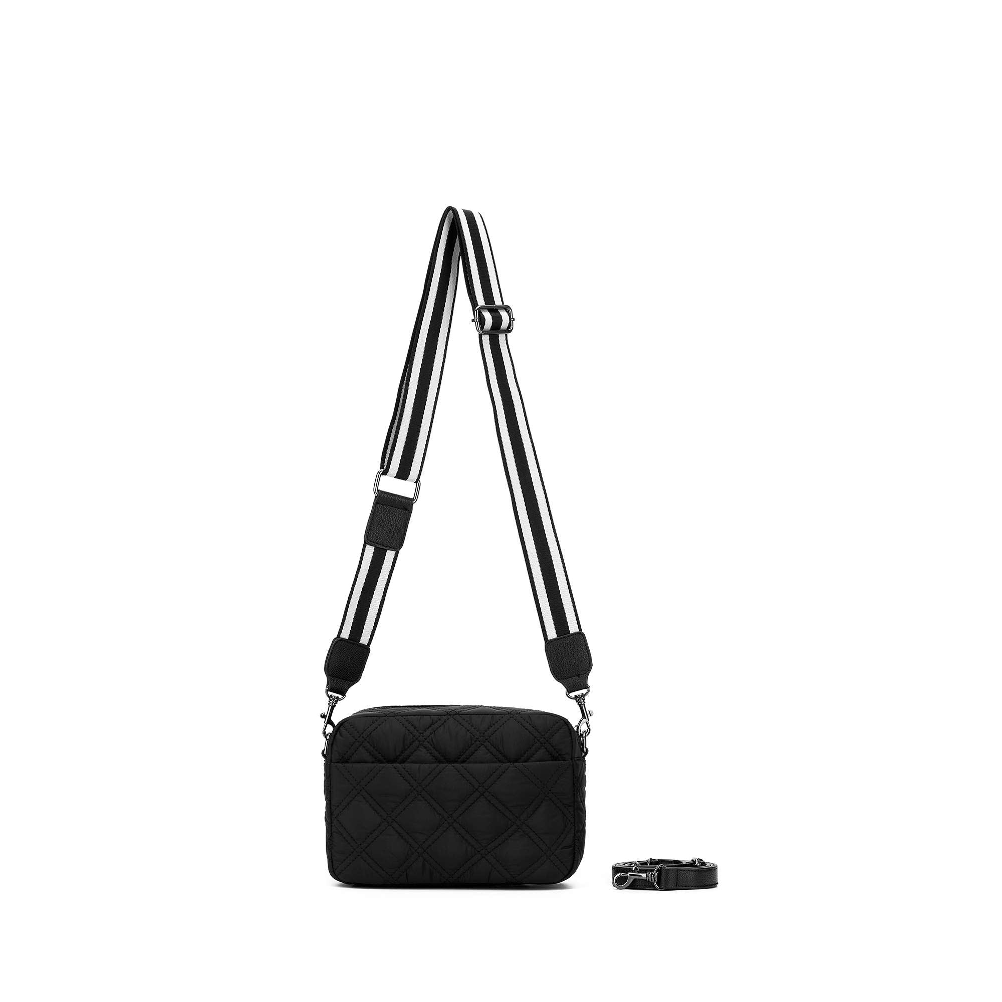 Melrose Quilted Black Raven Bag