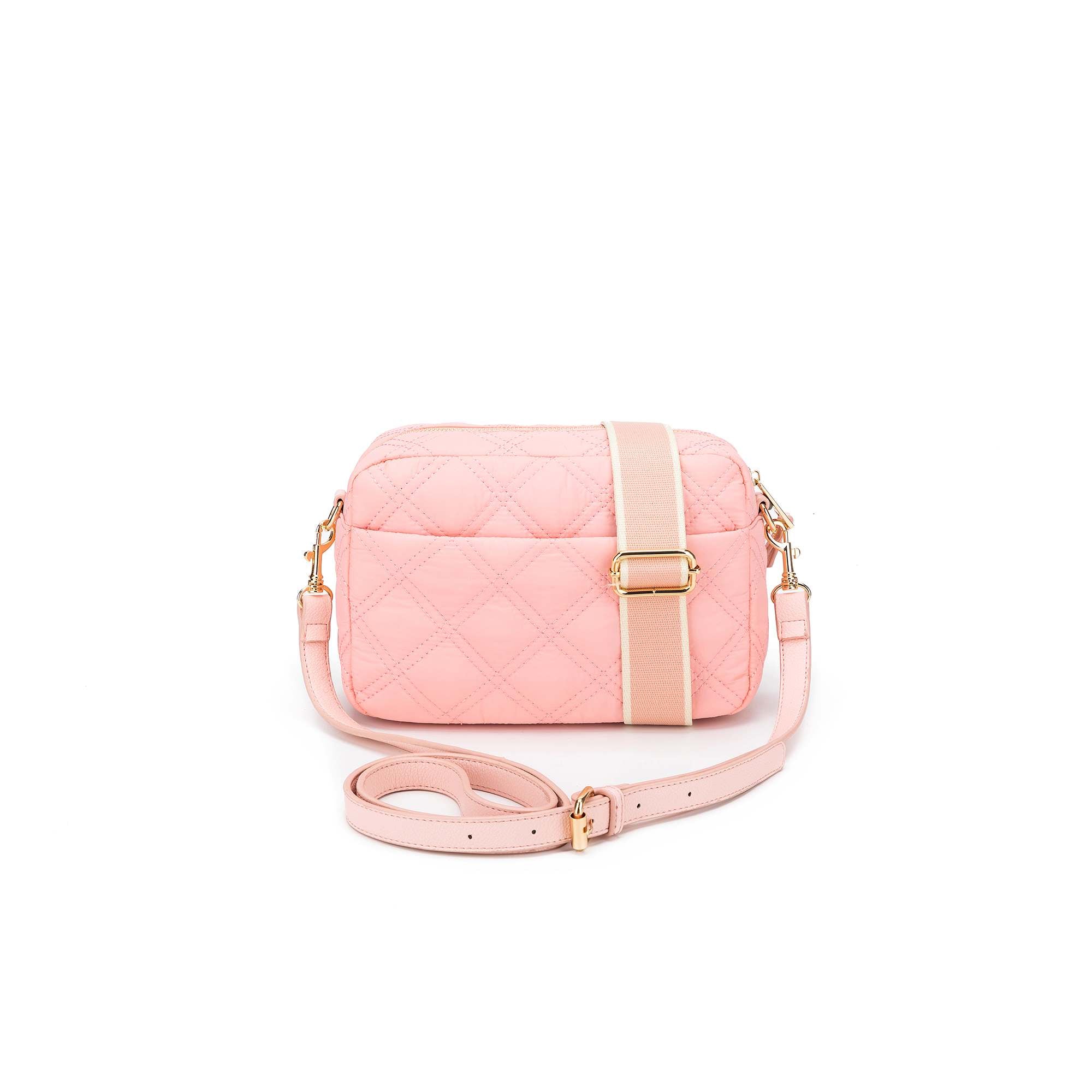 Melrose Quilted Light Pink Raven Bag