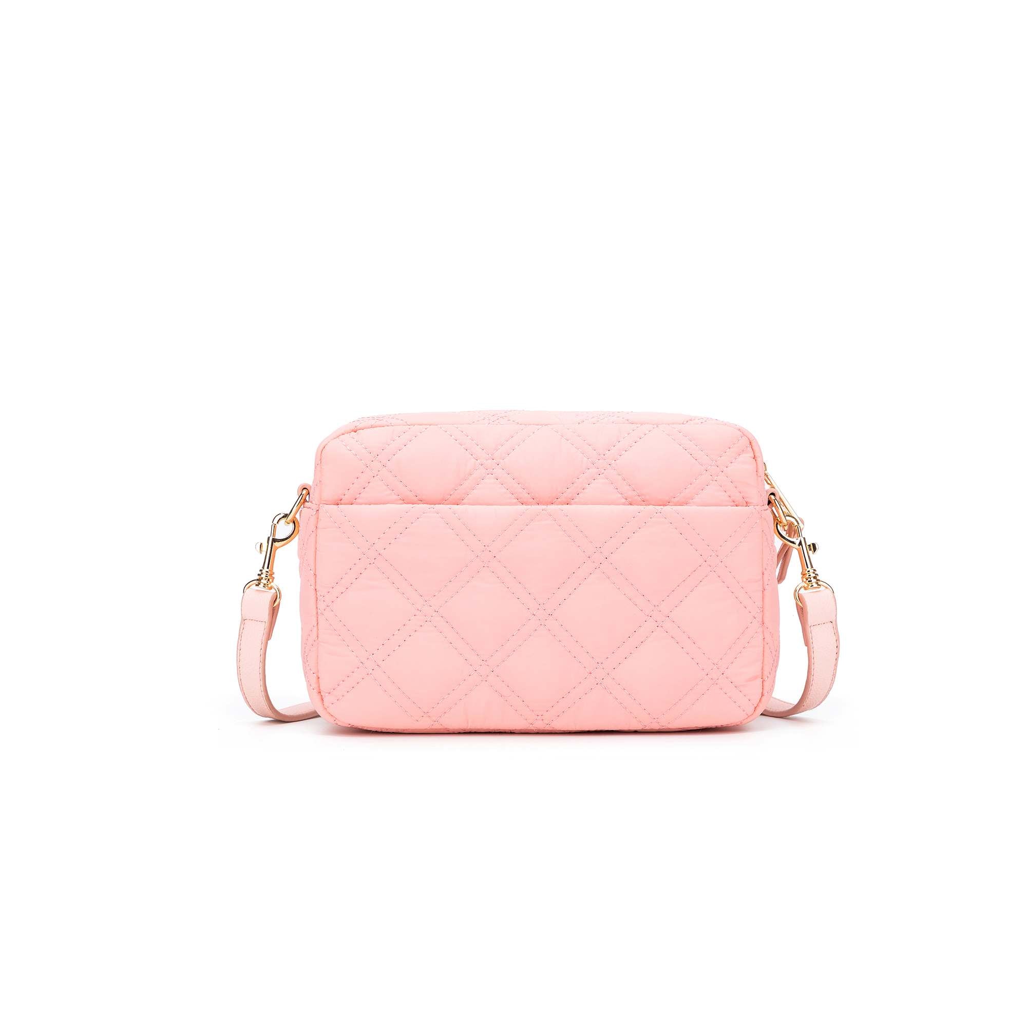 Melrose Quilted Light Pink Raven Bag