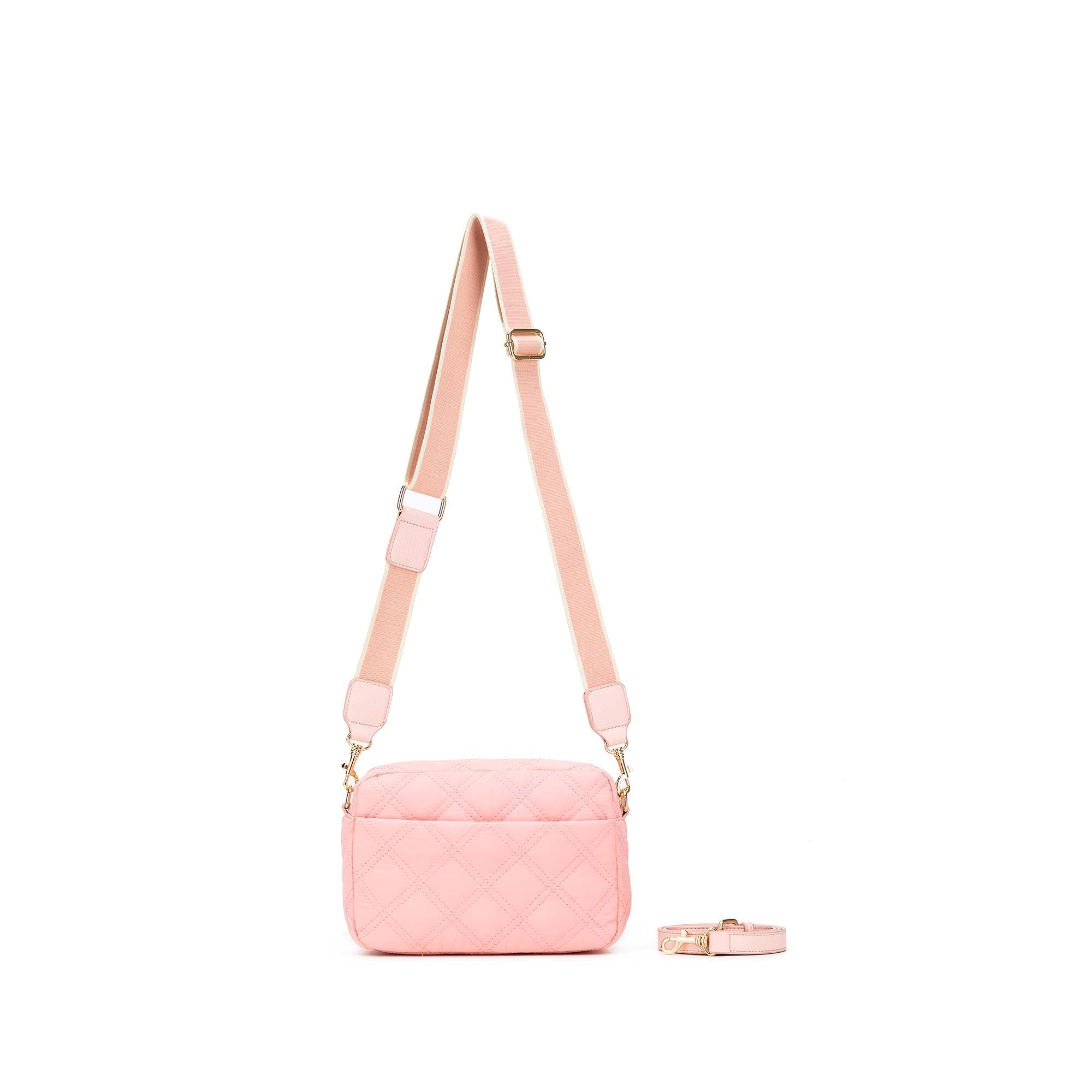 Melrose Quilted Light Pink Raven Bag