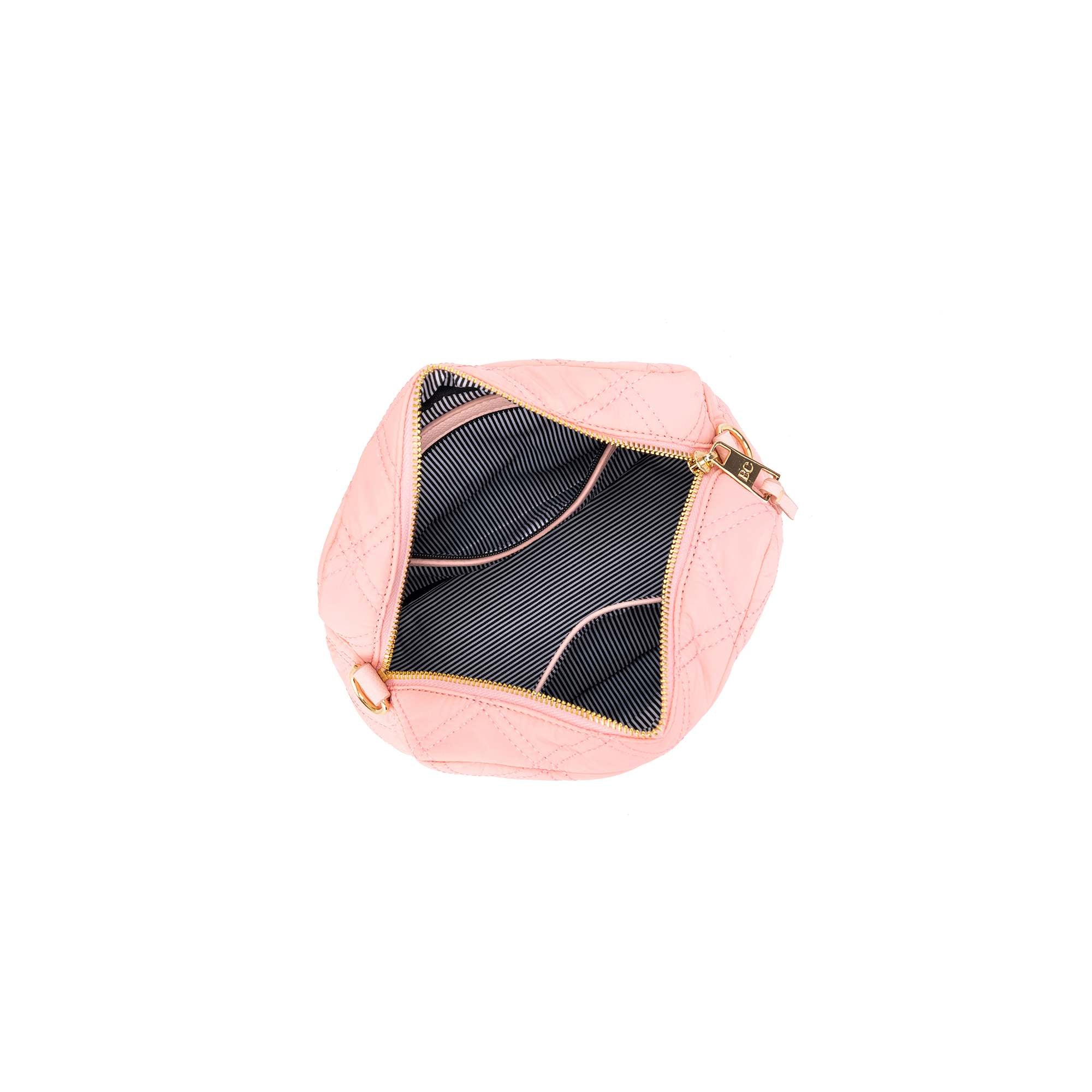 Melrose Quilted Light Pink Raven Bag