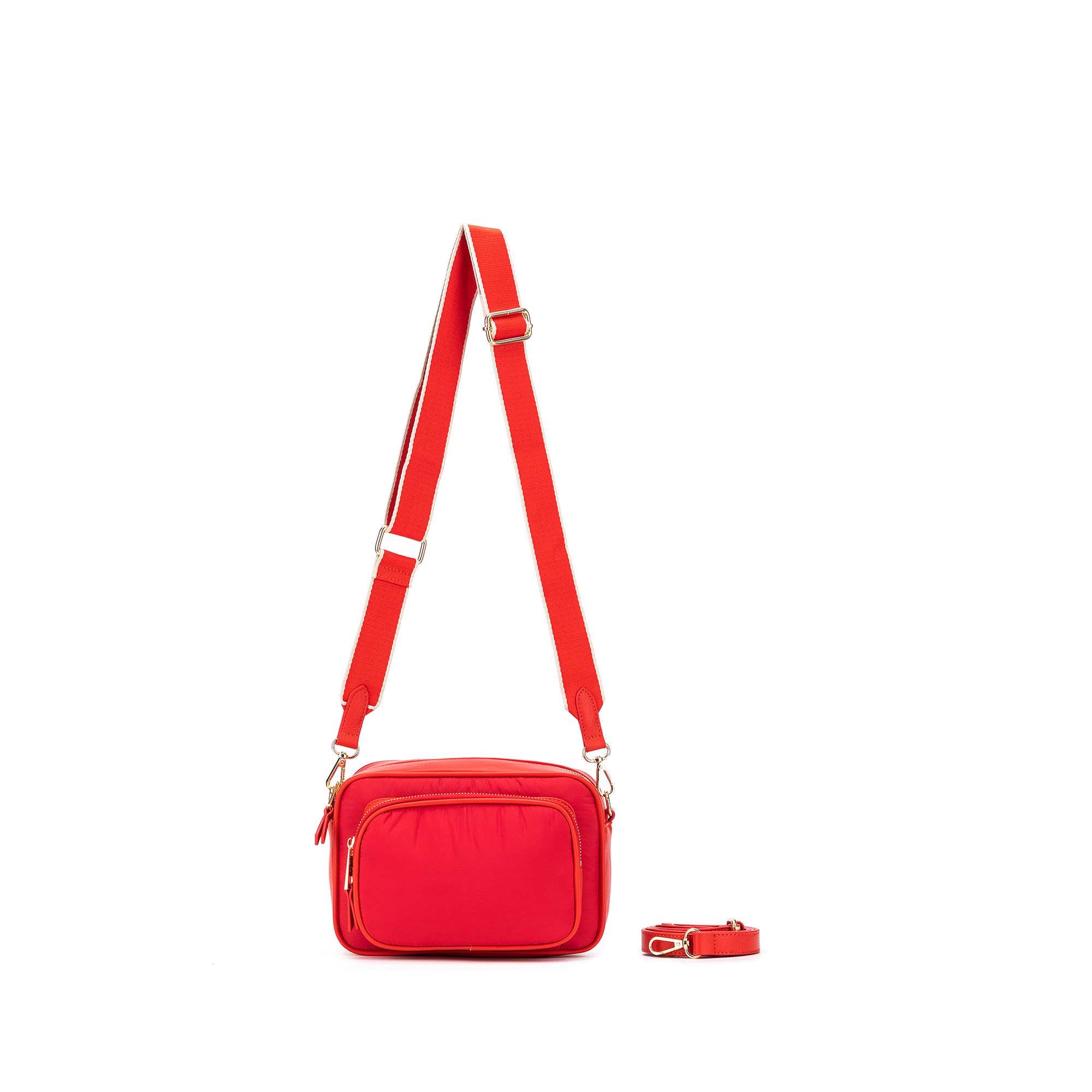 Liberty Nylon Red Camera Bag