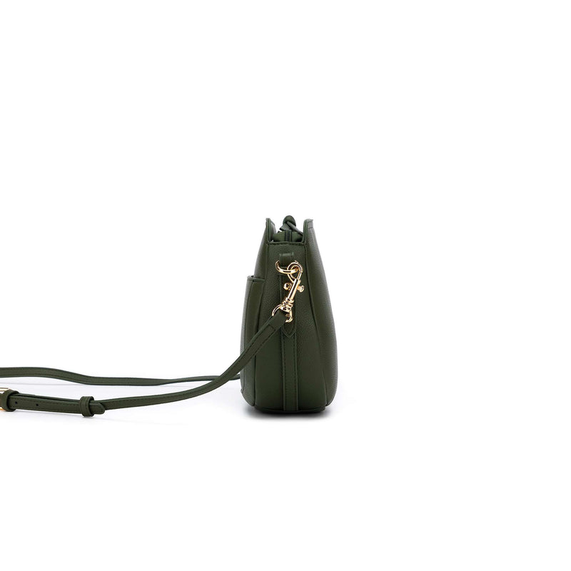 Paris Dark Olive Crossbody Bag