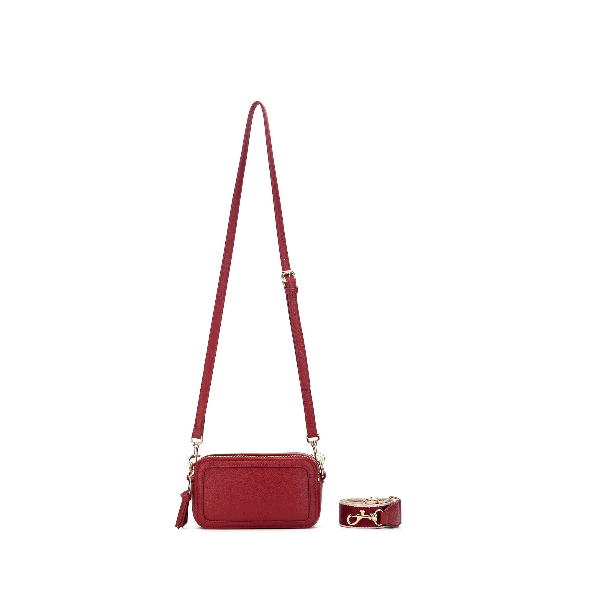 Brooklyn Deep Red Camera Bag