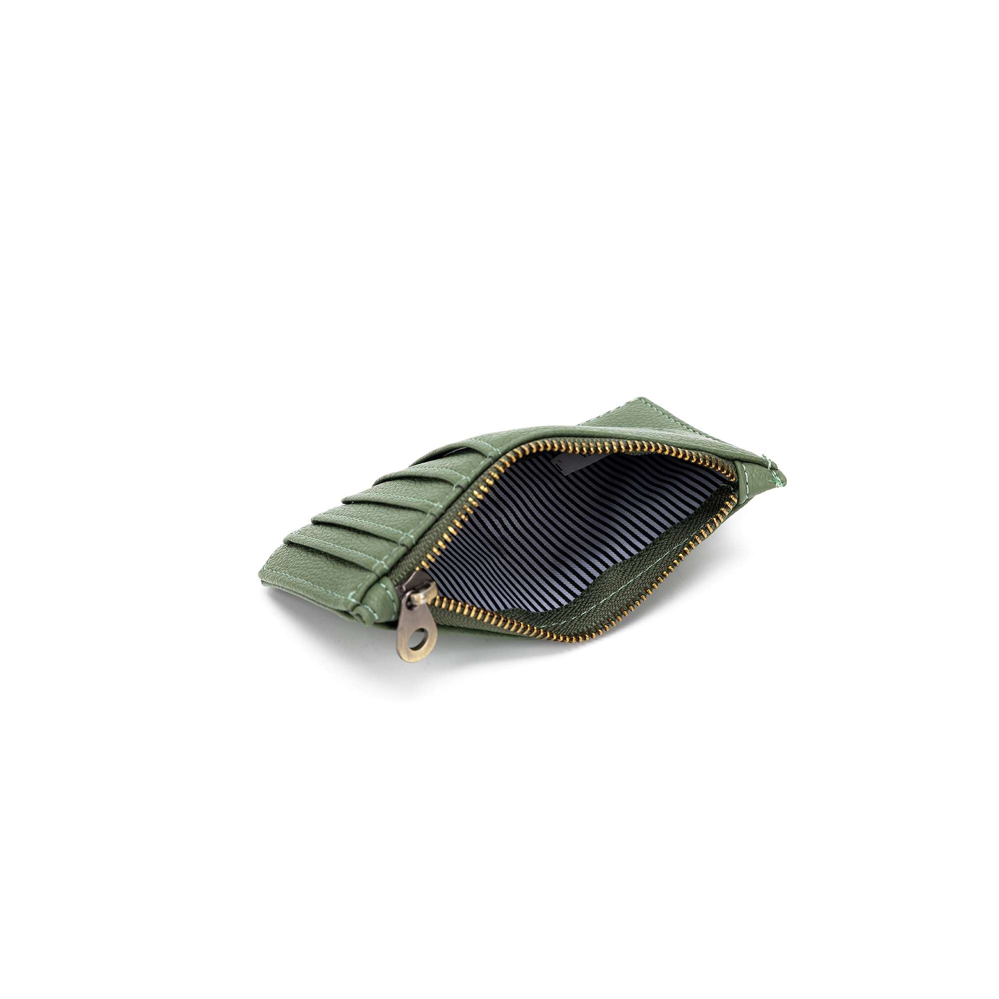 Gabbie Pistachio Card holder/ Coin Purse