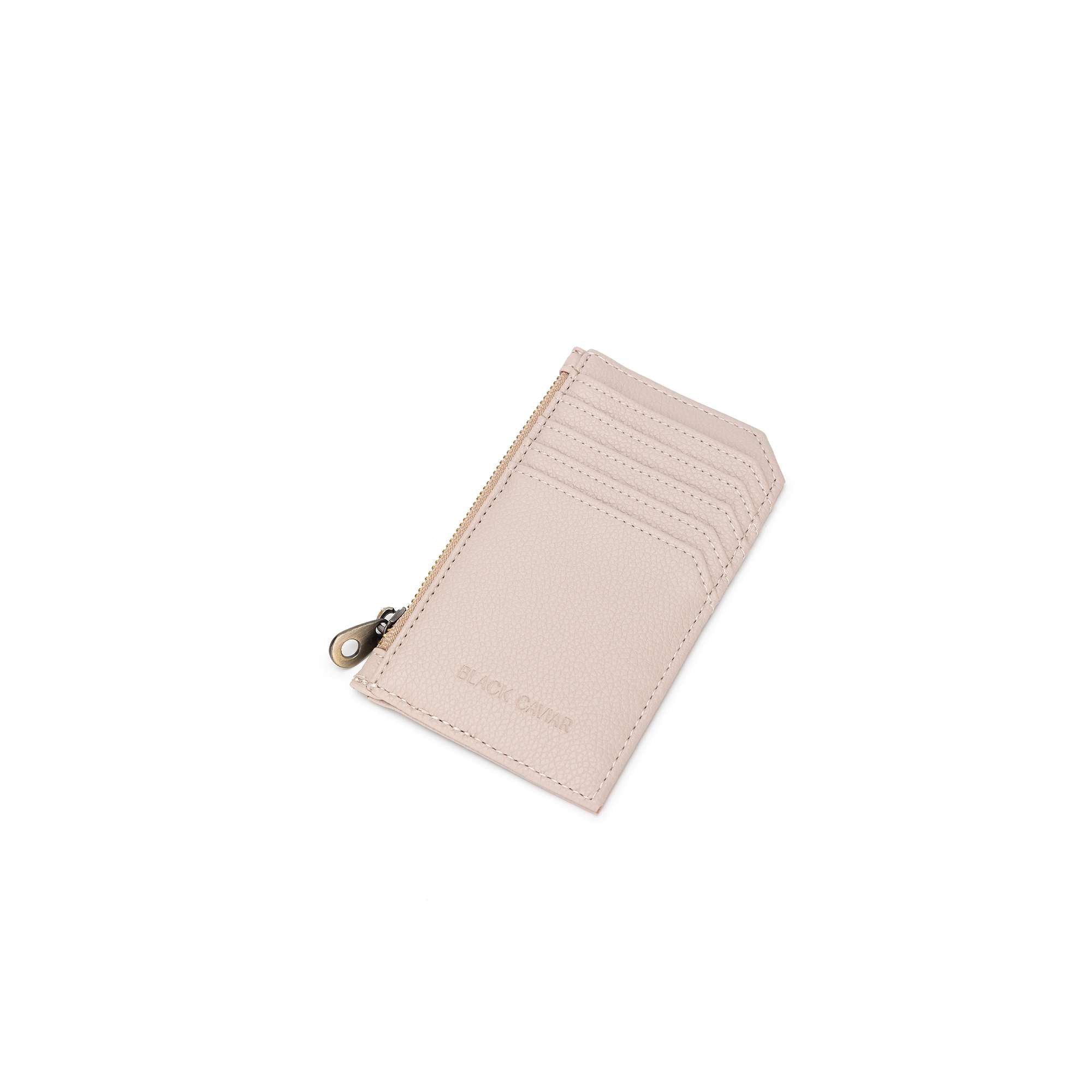 Gabbie Oatmeal Card holder/ Coin Purse