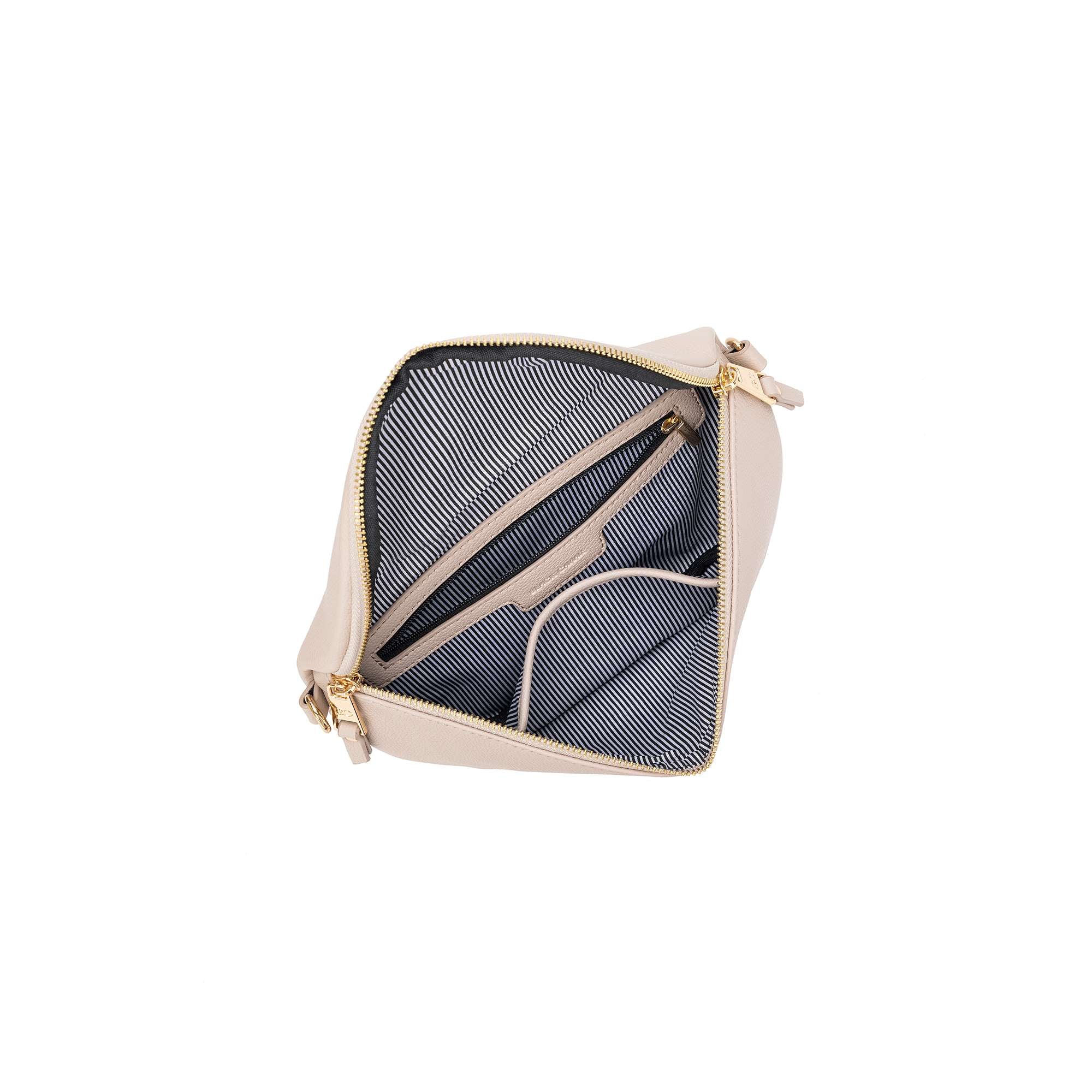 Chelsea Oatmeal Crossbody 'Sling' Bag