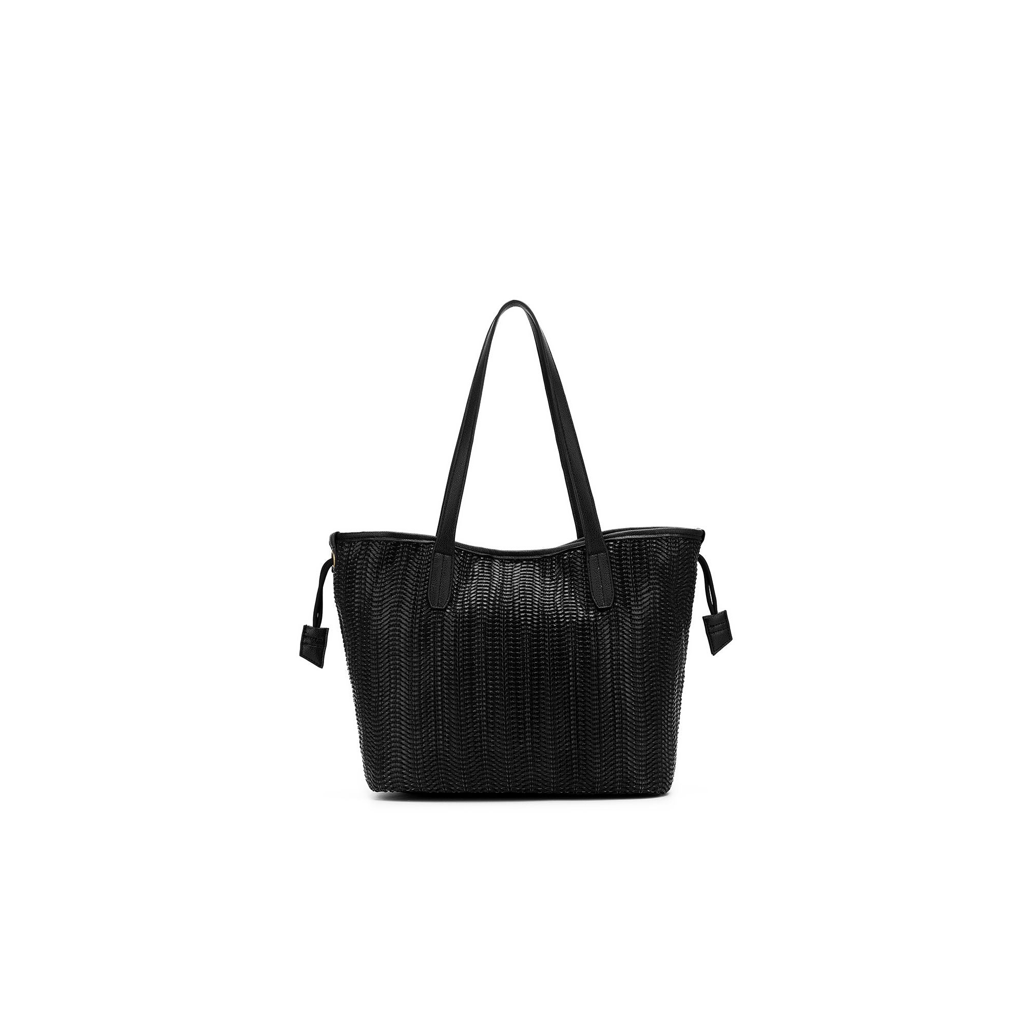 Pippa Black 2 Piece Handbag Set