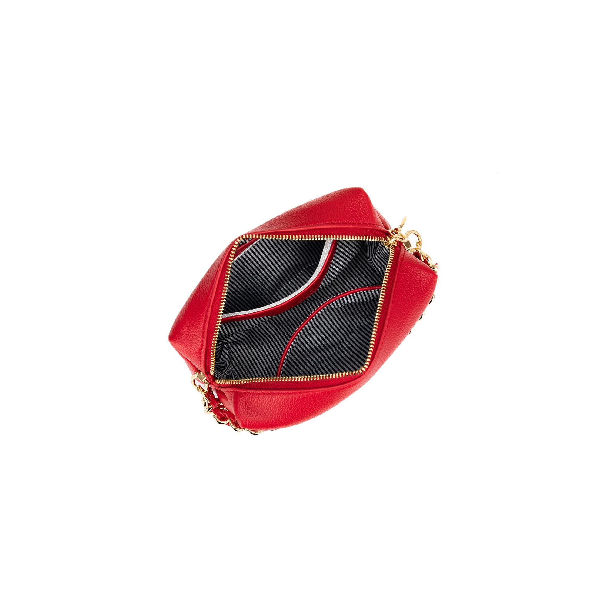 Mitzi Red Mini Crossbody