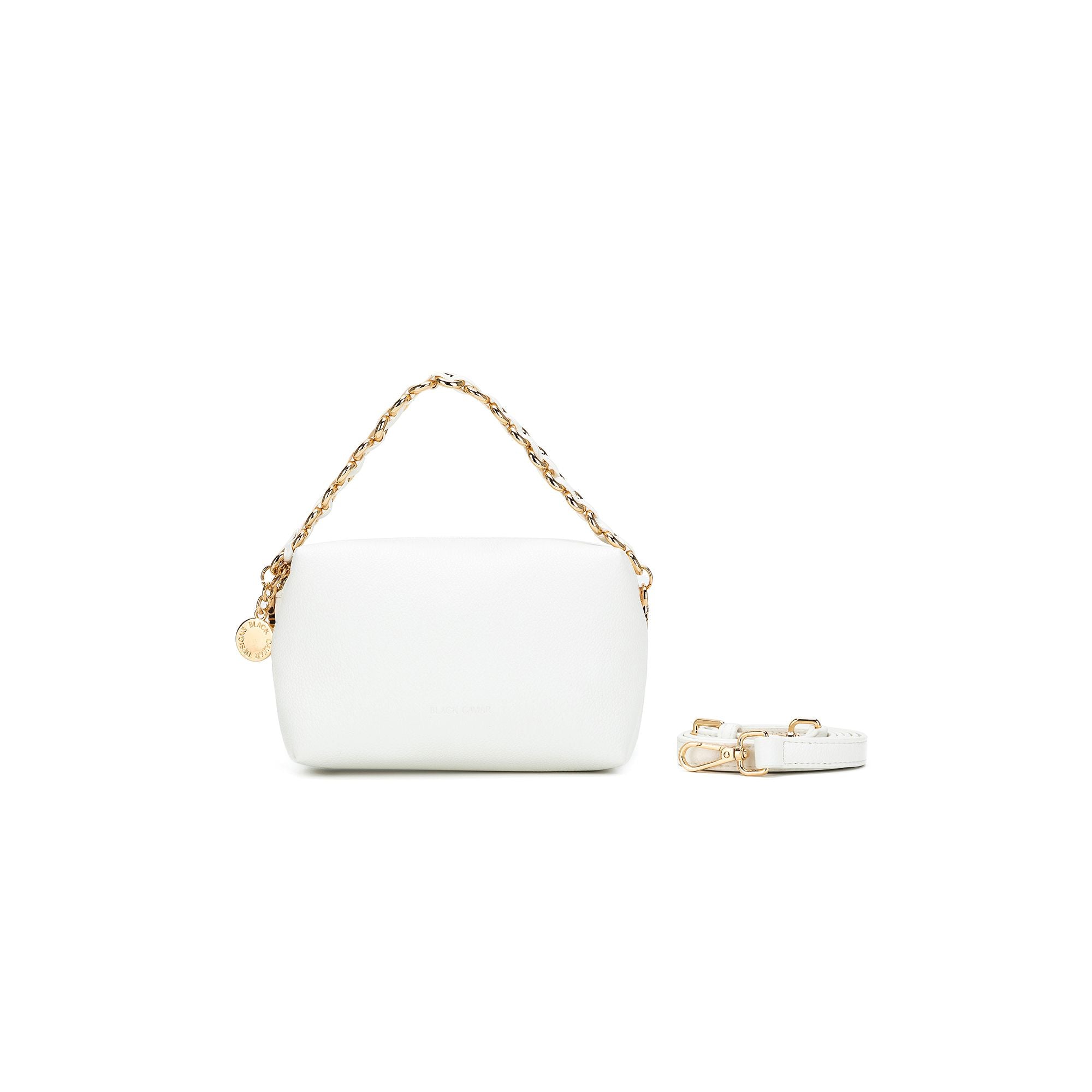 Mitzi White Mini Crossbody