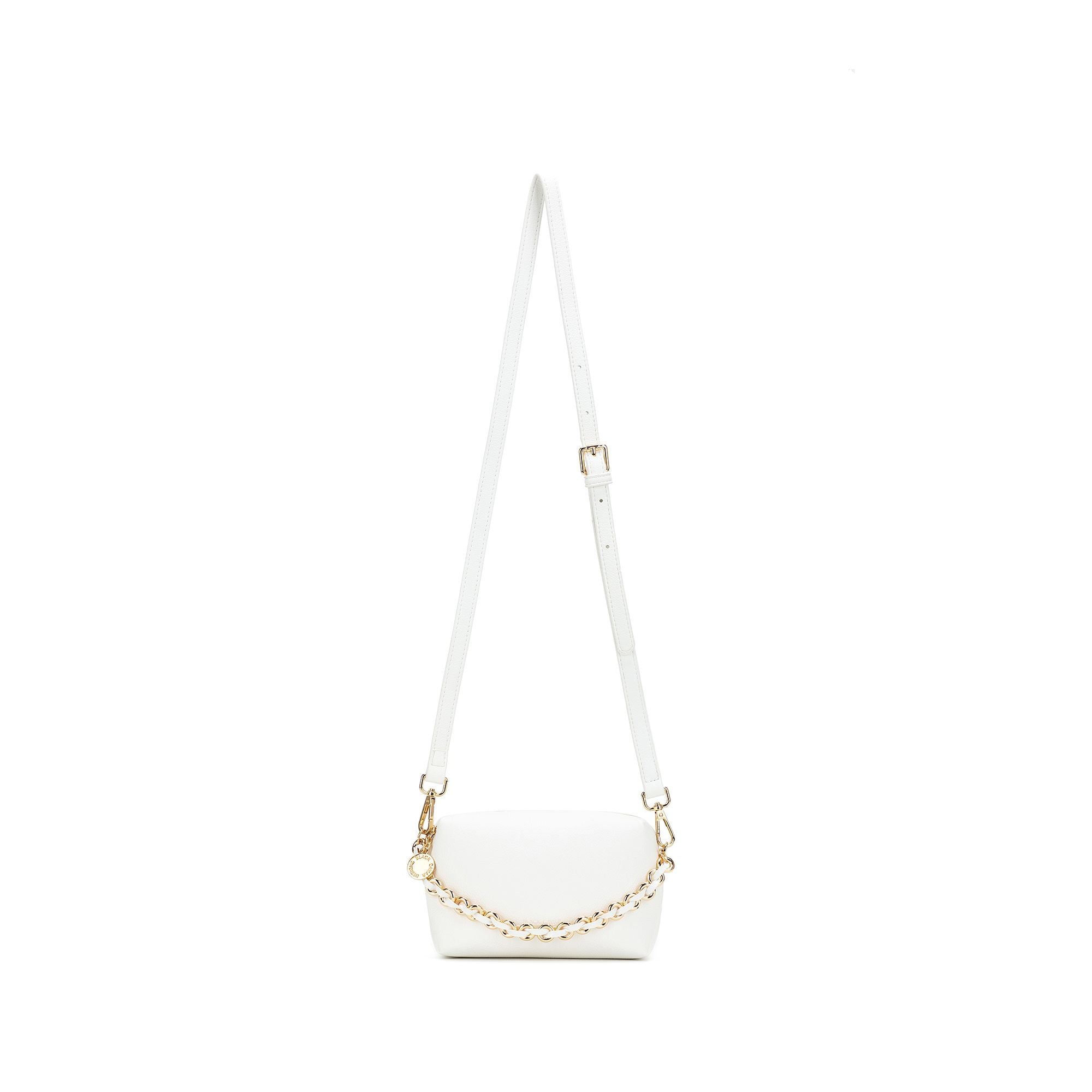 Mitzi White Mini Crossbody