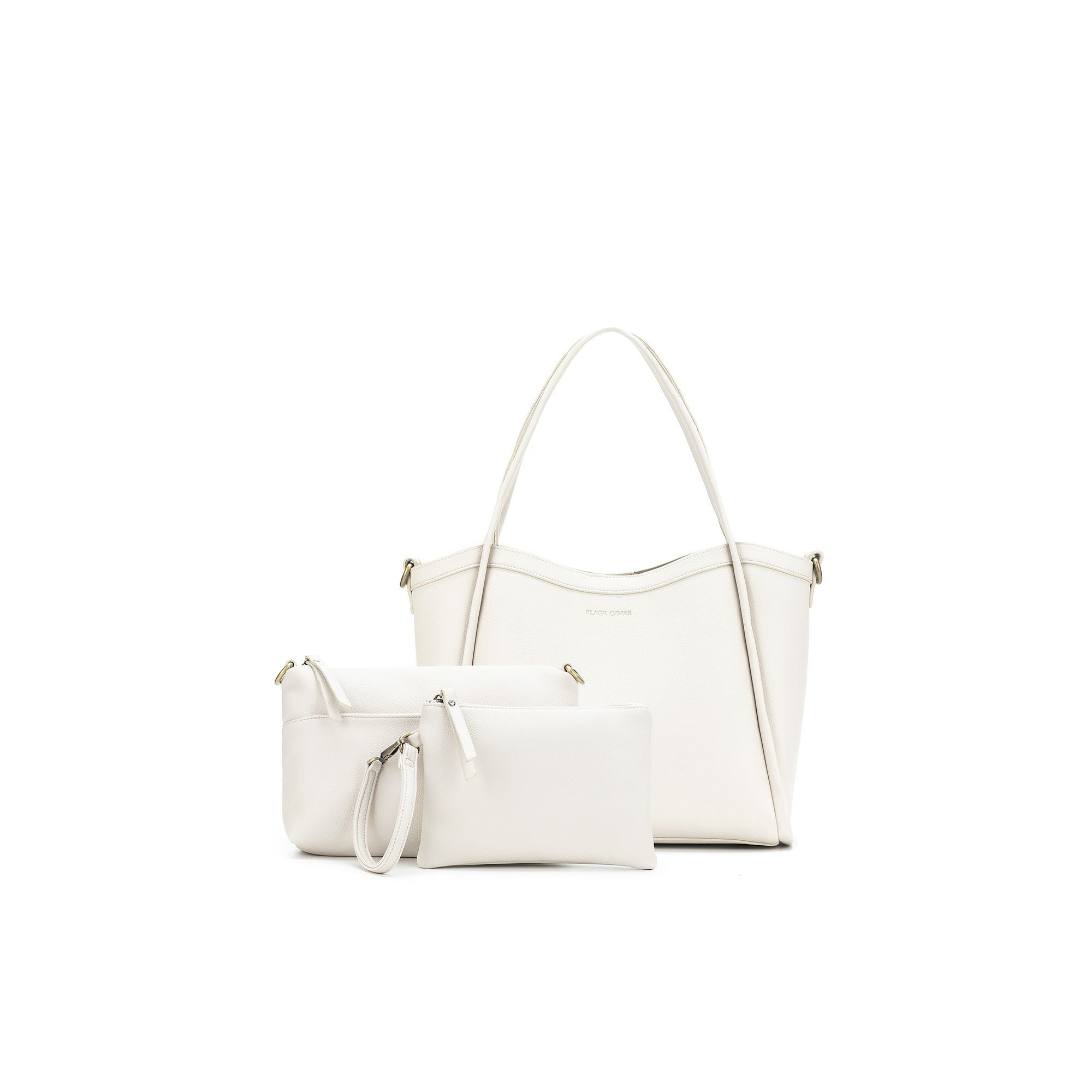 Giulia Ivory Medium Tote