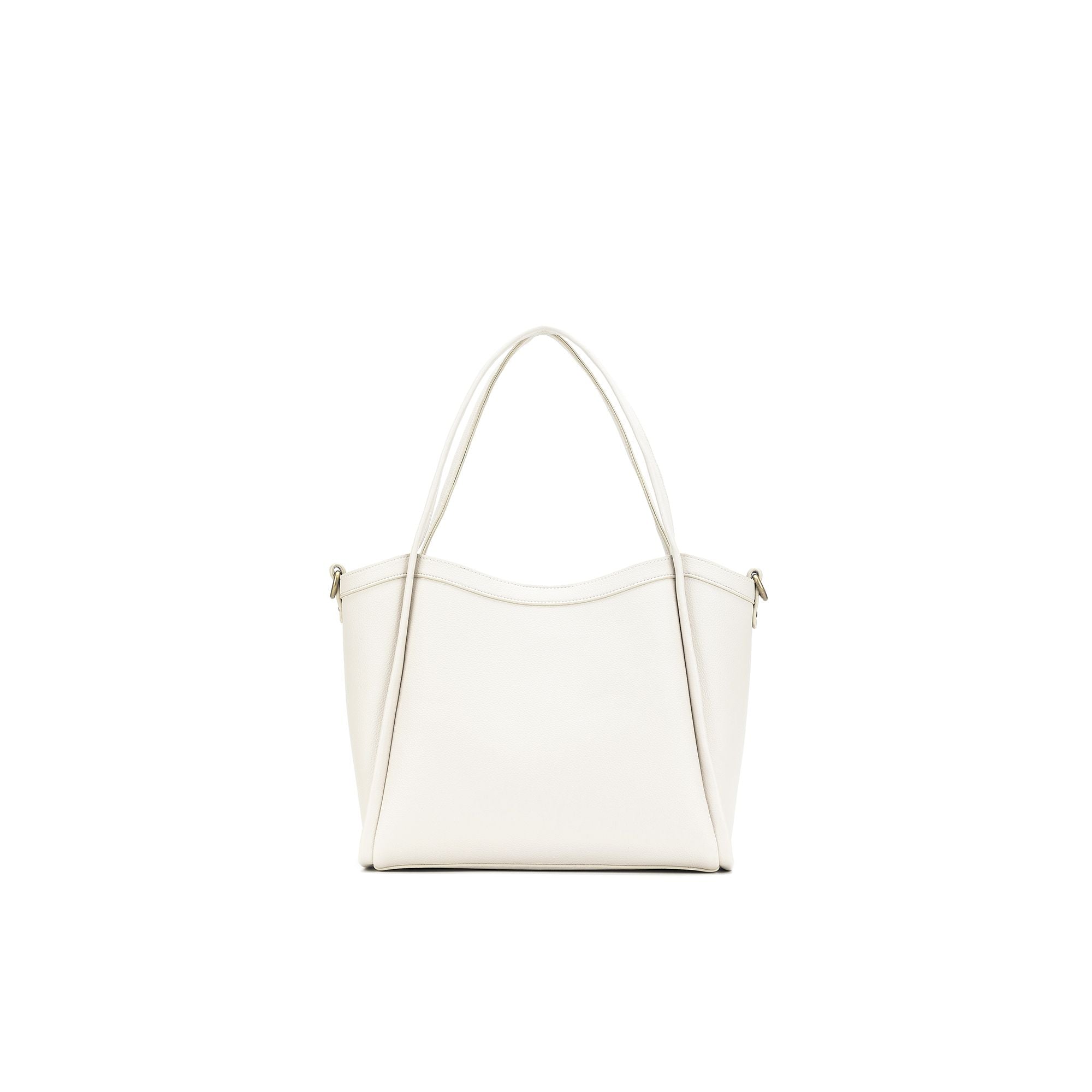 Giulia Ivory Medium Tote