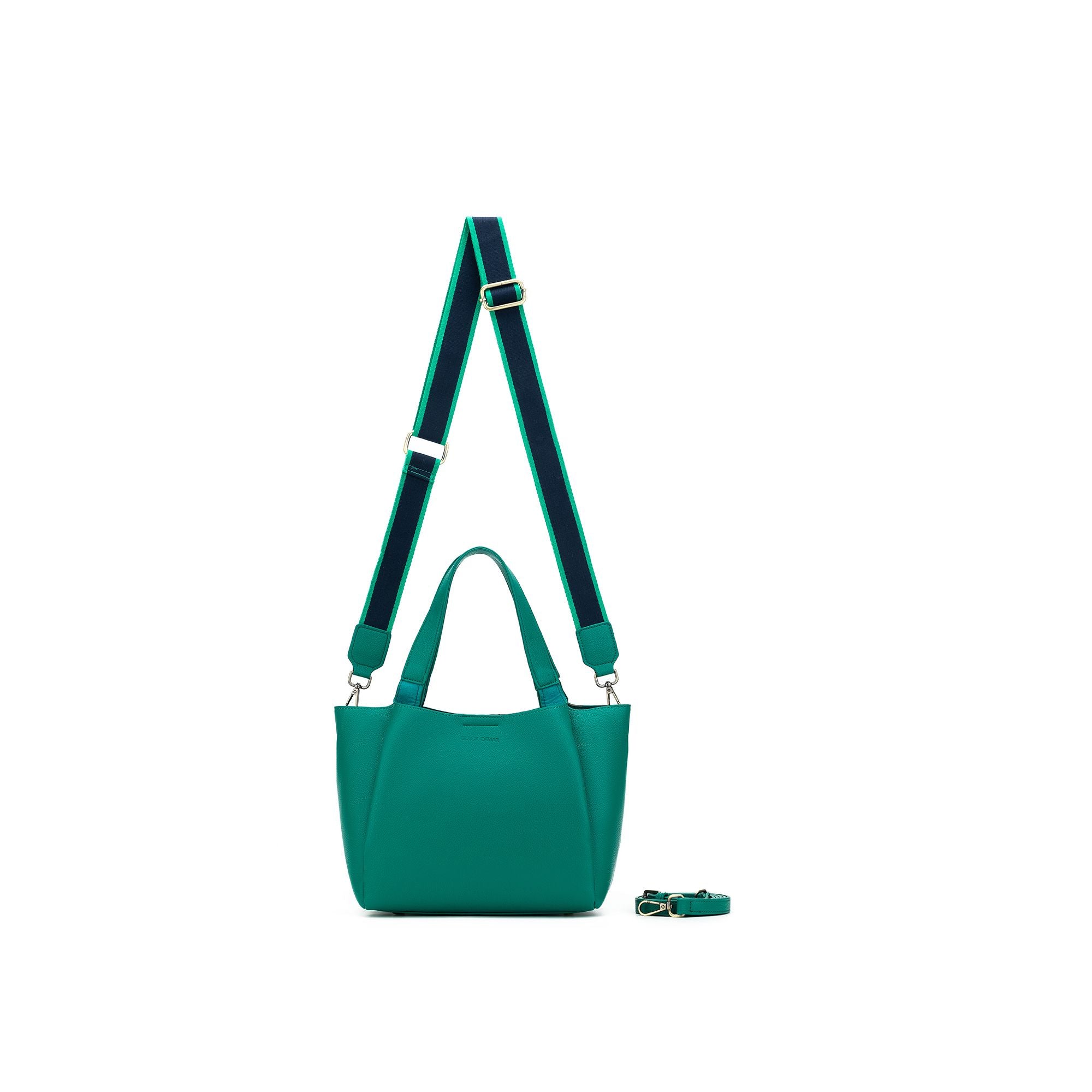 Mini Evelyn Green 3 Piece Hobo Tote