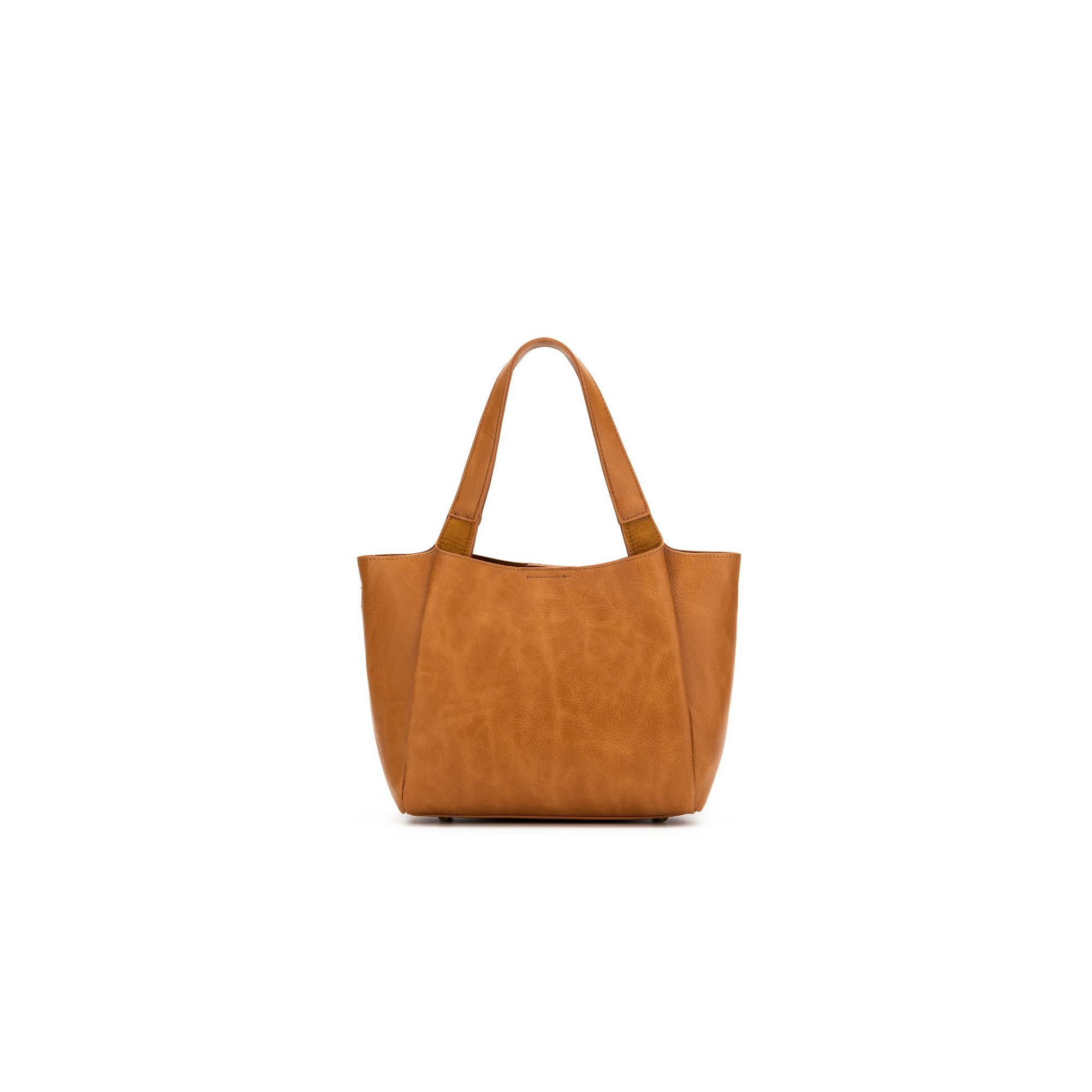 Mini Evelyn Tan 3 Piece Hobo Tote